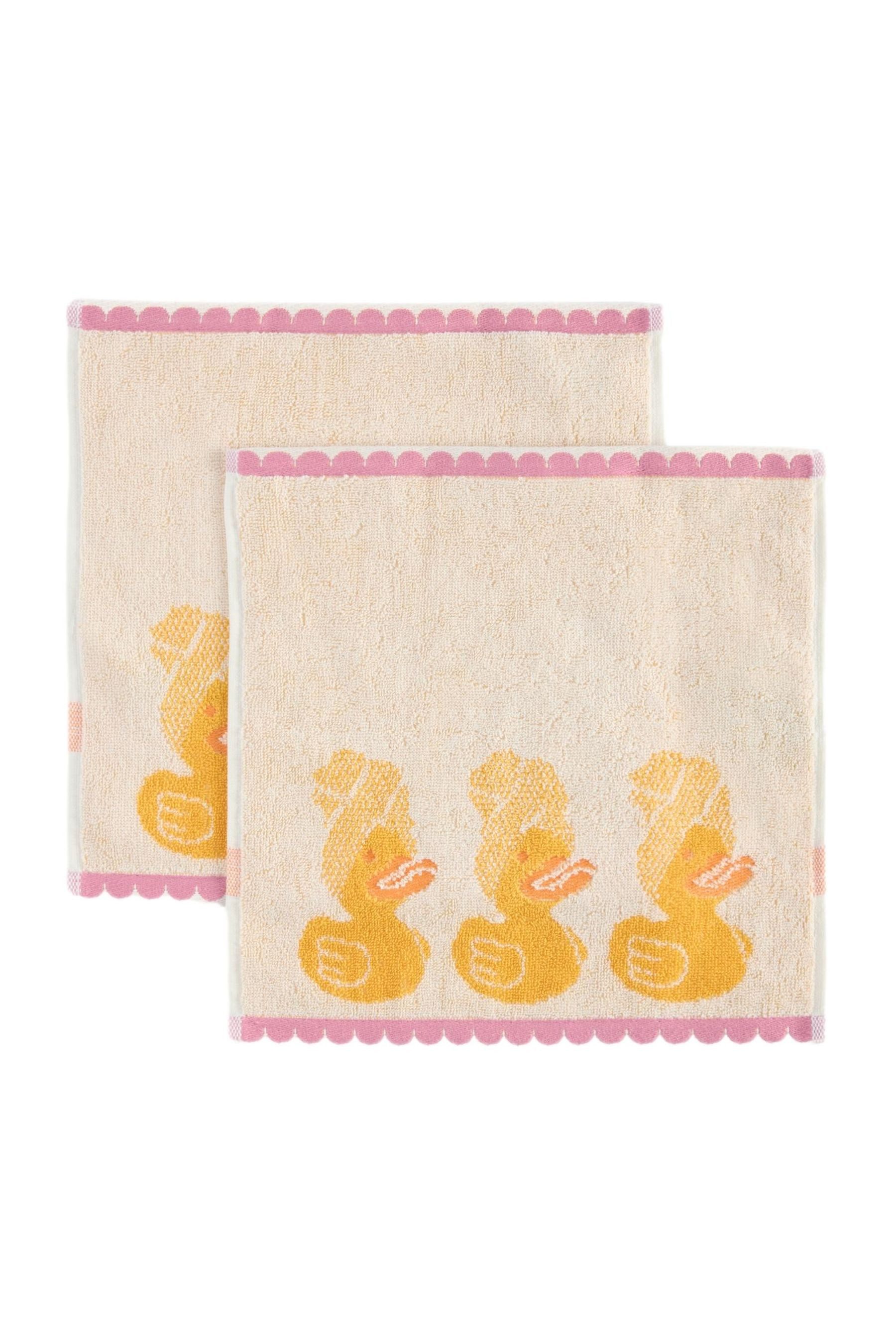 Next Handtuch 2er Set Spa-Waschlappen, Ente, (2-St) günstig online kaufen