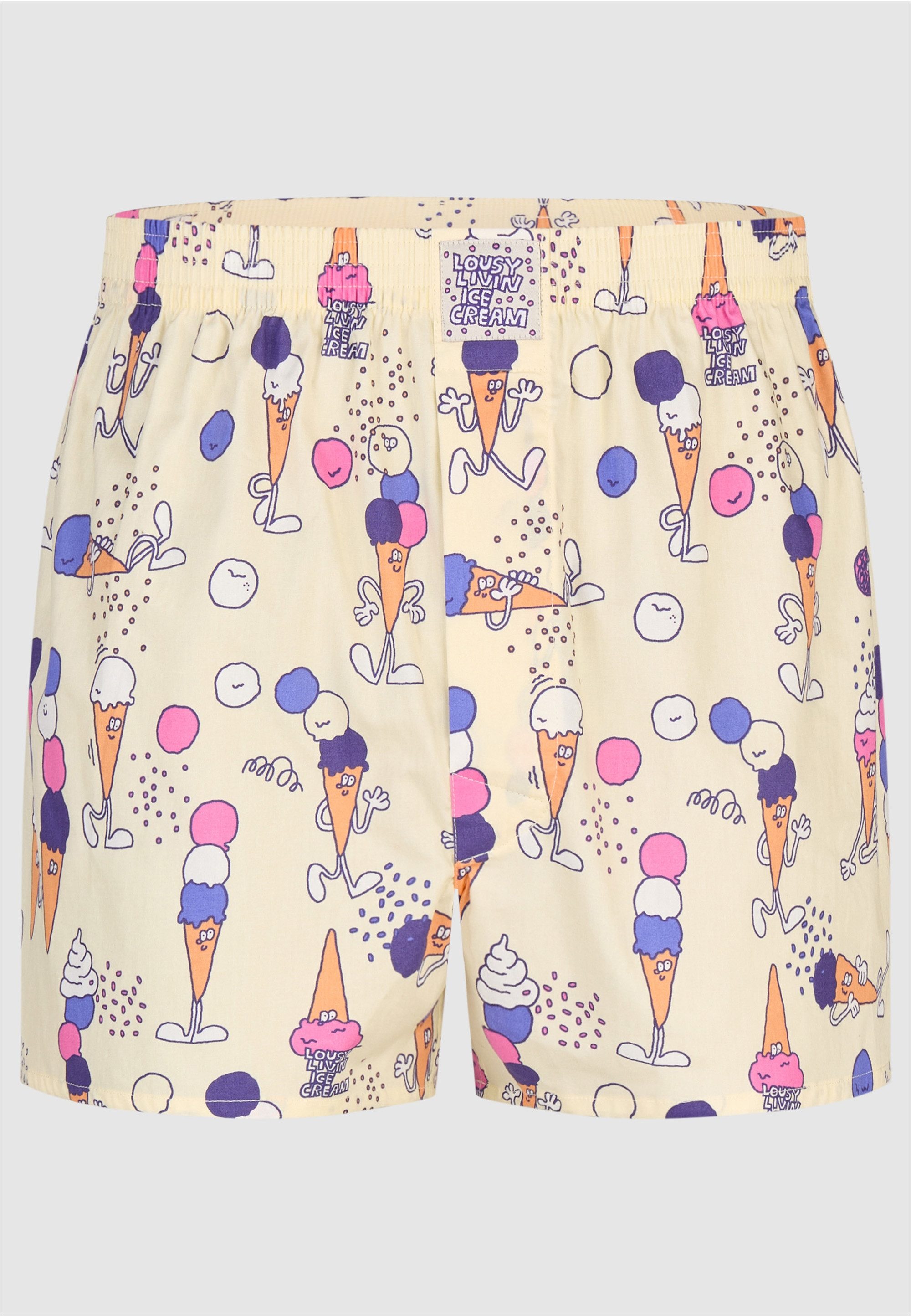 Lousy Livin Boxershorts 2Pack Boxershorts Ice Cream & mit lockerem Schnitt