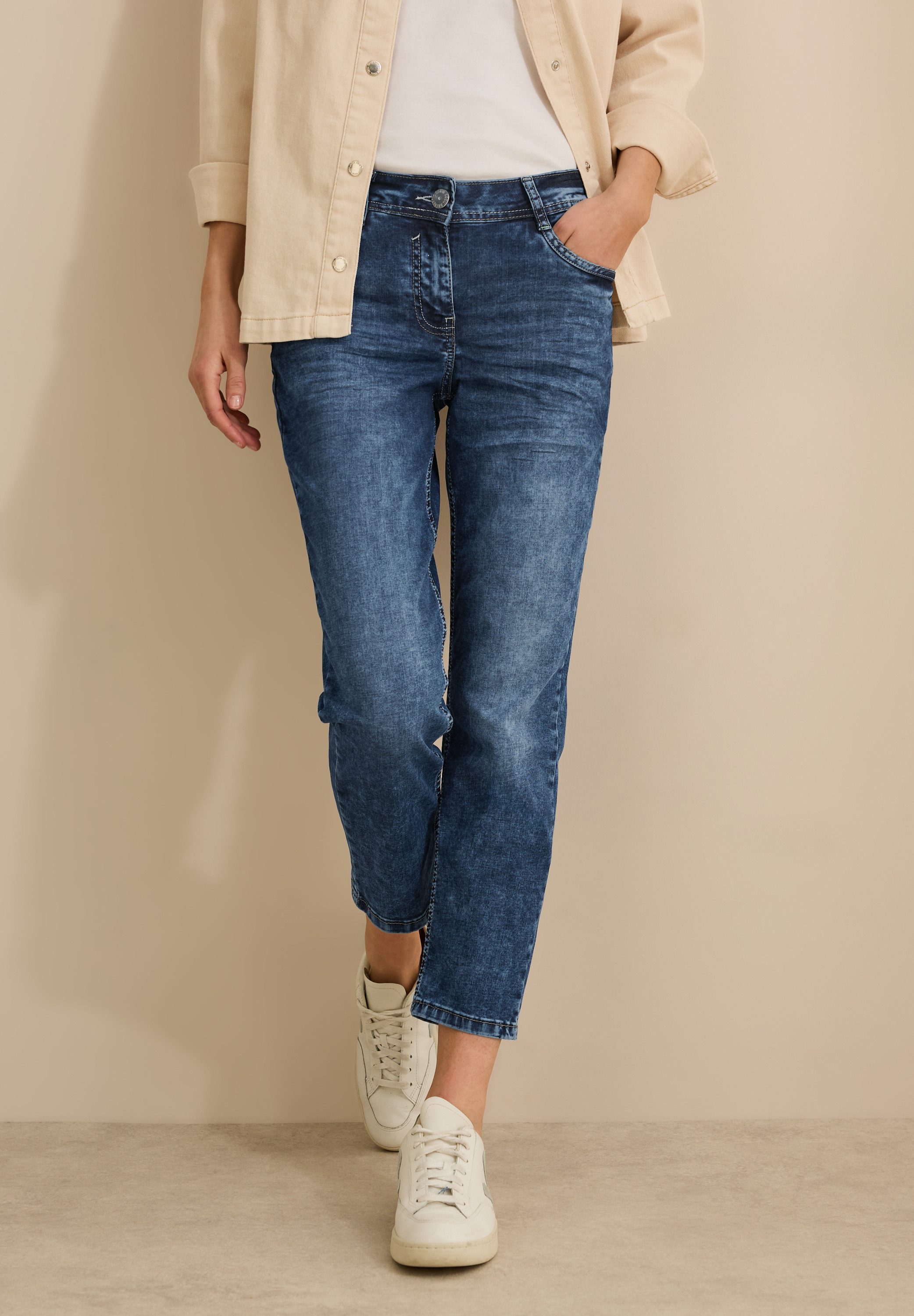 CECIL 5-Pocket-Jeans Style Scarlett knöchelfrei, mit Stretch günstig online kaufen