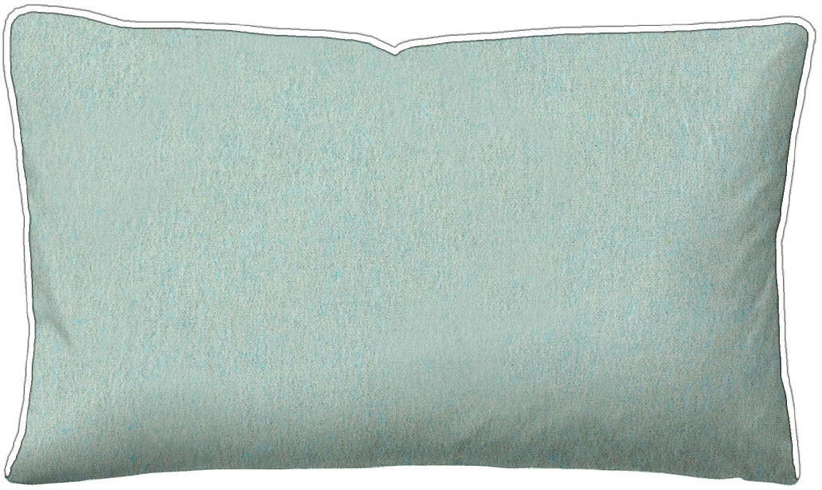 Biberna Kissenbezug 0840500 HERMAL Premium Biber Melange-Flanell 100% Baumwolle, (1 Stück), Kissenhülle, wärmend & weich, Reißverschluss, Satinpaspel – Bild 3 von 5
