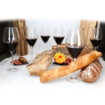 MamboCat Weinglas 6x Doyenne Rotwein-Gläser 280ml Weingläser Feier Hochzeit Partys, Glas