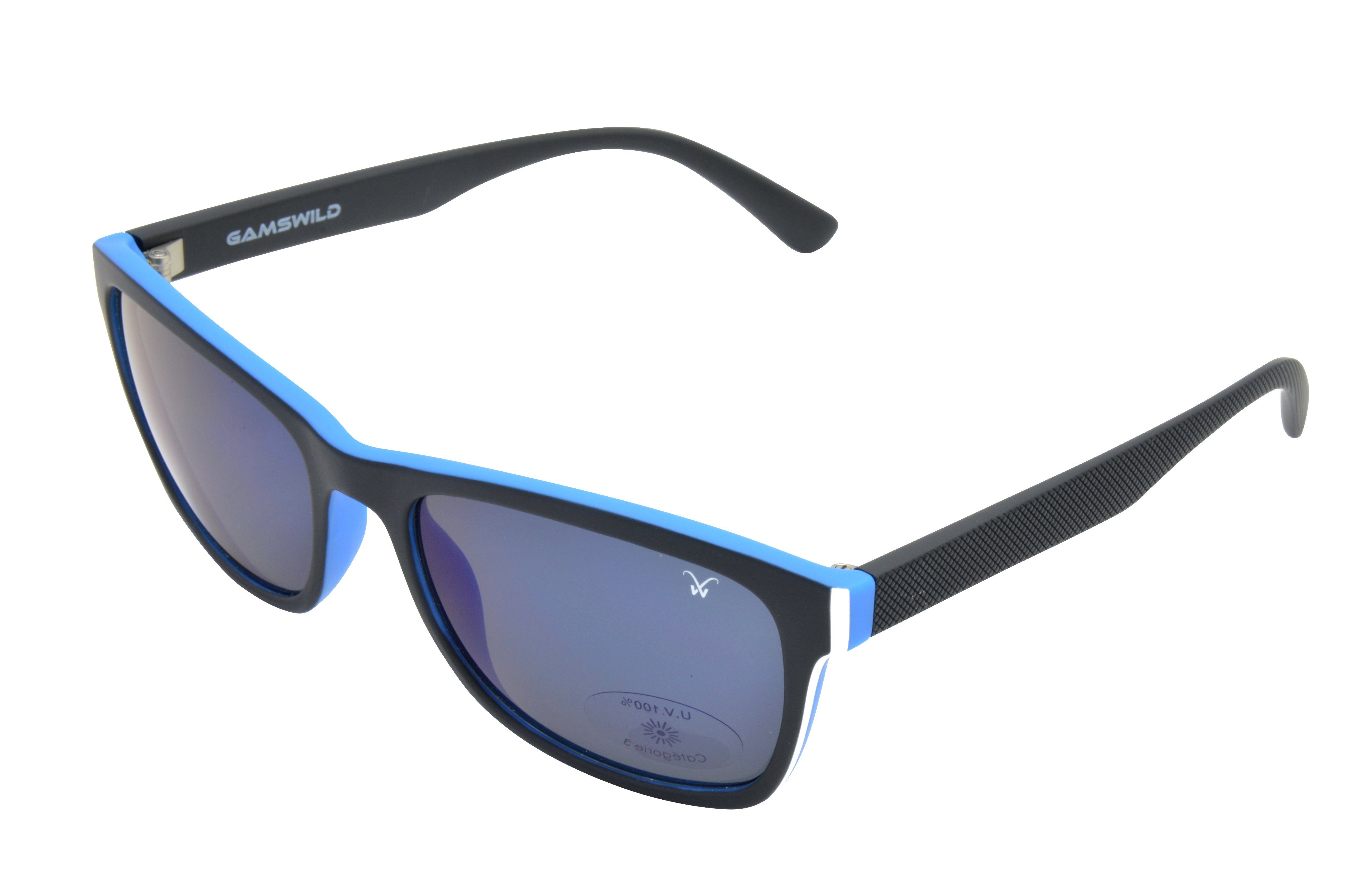Gamswild Sonnenbrille WM7428 GAMSSTYLE Mode Brille Damen, blau, beige, schwarz-G15