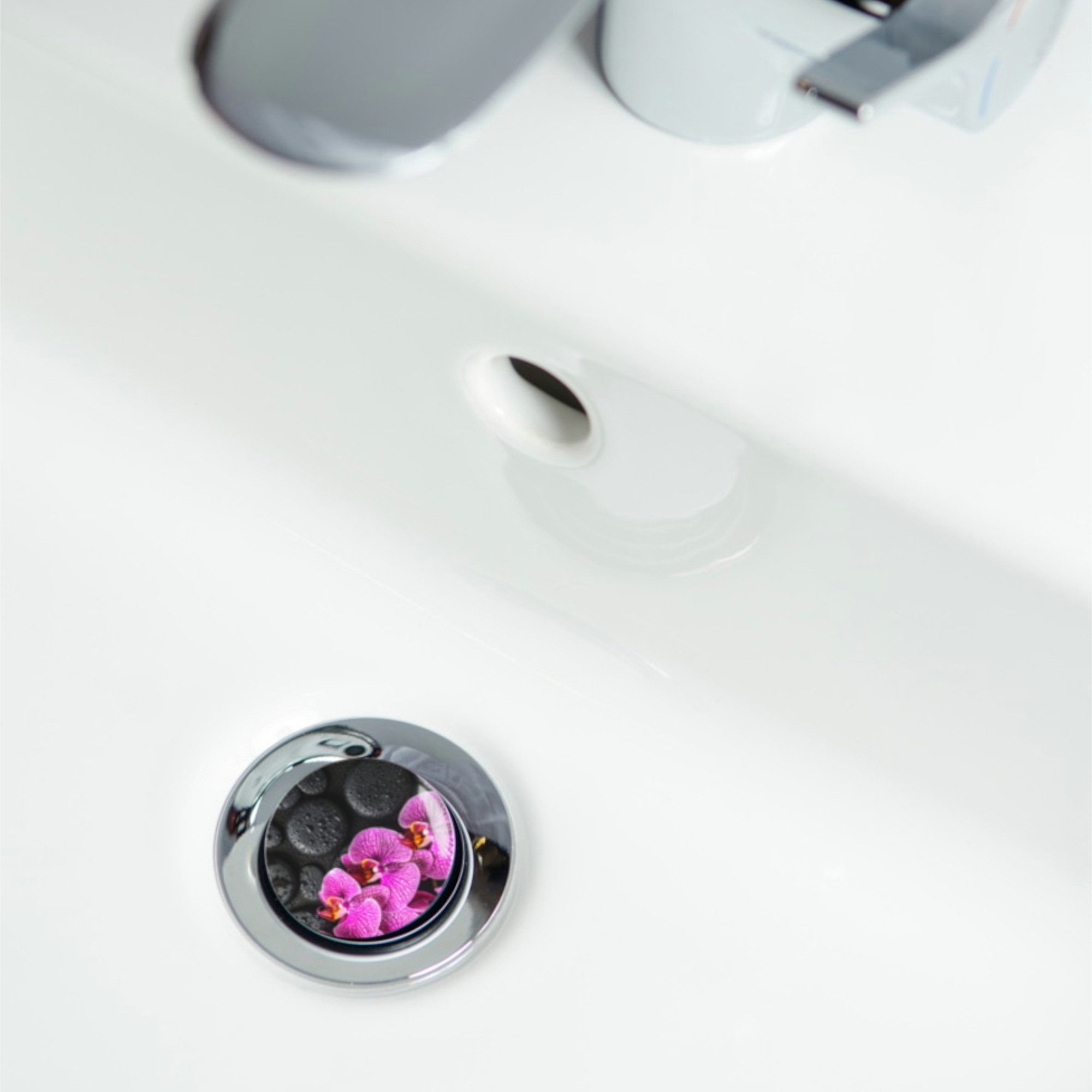 Sanilo Waschbeckenstöpsel mit Motiv, viele schöne Abflussstöpsel zur Auswahl, Ø 4 cm, hochwertig, universell, 100% wasserdicht – Bild 3 von 5