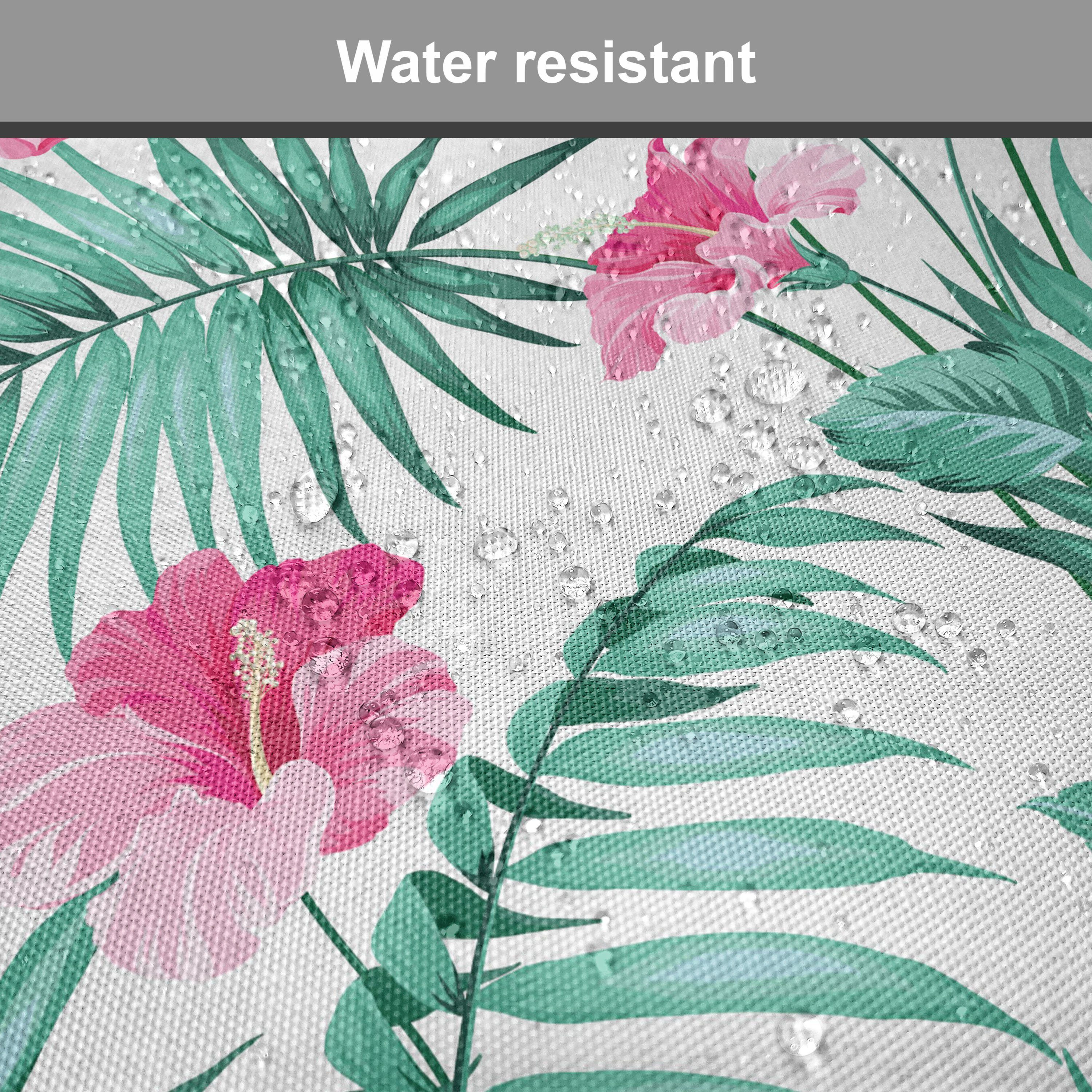 Kissen Tropic mit Küchensitze, Dekoratives Ferns für Blumen Stuhlkissen Riemen Aquarell Abakuhaus wasserfestes