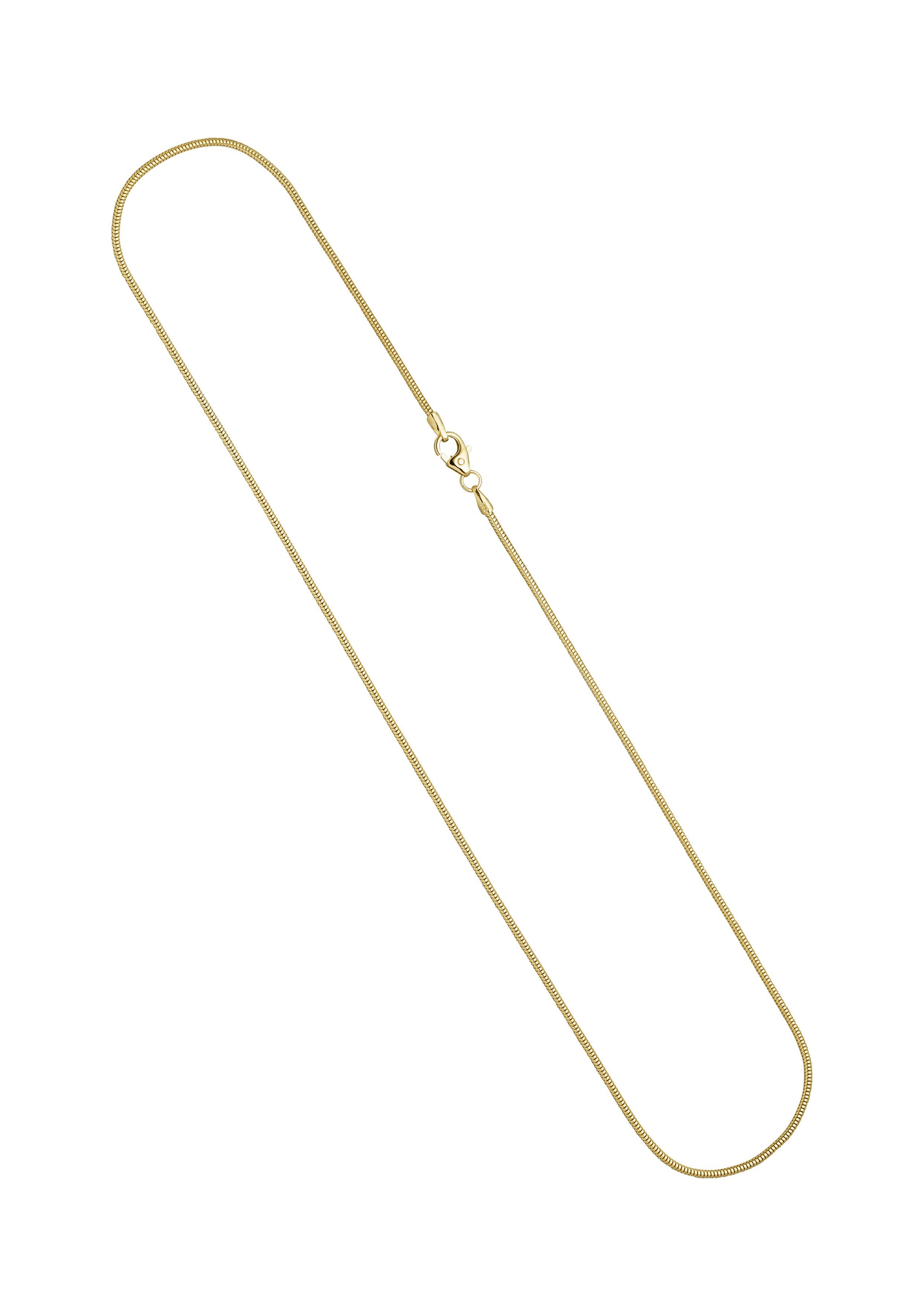 JOBO Goldkette Schlangenkette, 585 Gold 40 cm 1,4 mm