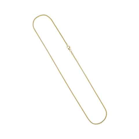 JOBO Goldkette Schlangenkette, 585 Gold 40 cm 1,4 mm