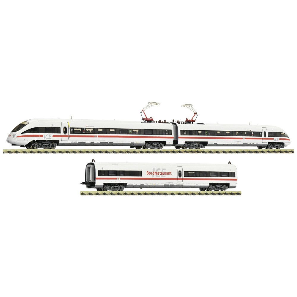 Modelleisenbahn Startpaket Fleischmann 7760006 N 3er-Set ICE-T-Triebwagenzug BR 411 der DB AG 3er