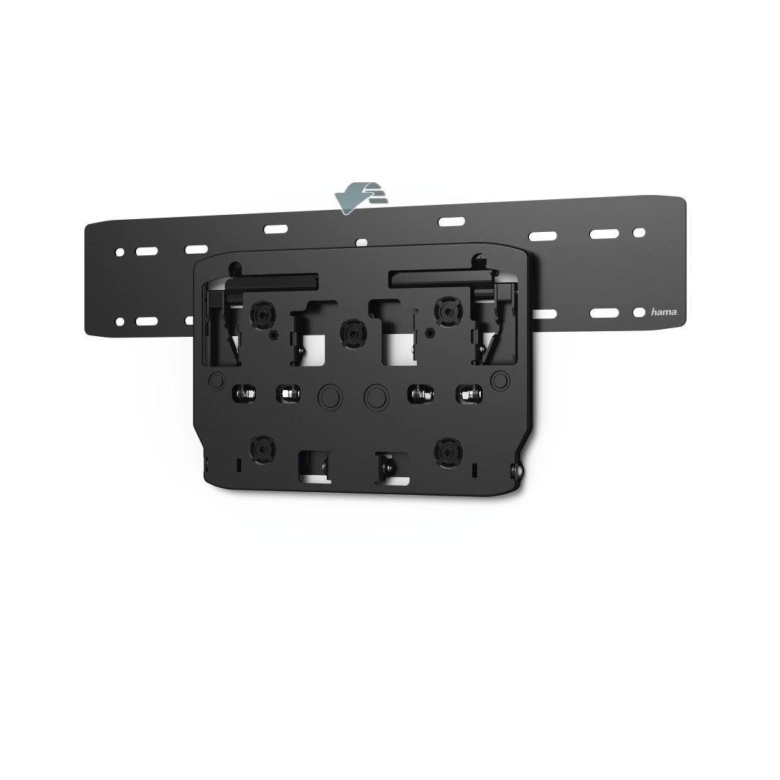 Hama TVWandhalterung TILT, No Gap, 191 cm (75), Schwarz Wandhalter TVWandhalterung, (bis 75