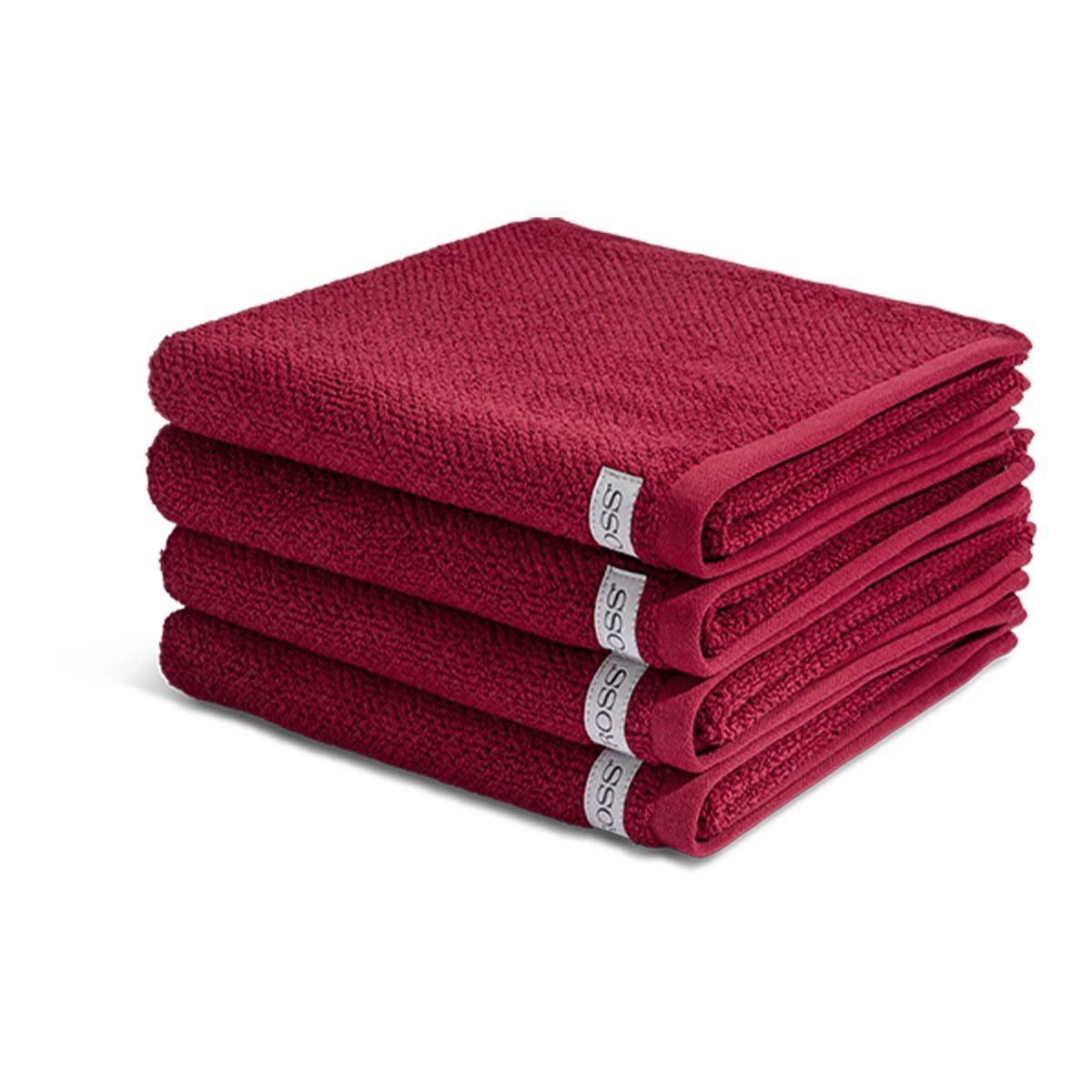 ROSS Handtuch Set Selection, Frottee (Spar-Set, 4-St), 4 X Handtuch im Set - Baumwolle - Saugstark