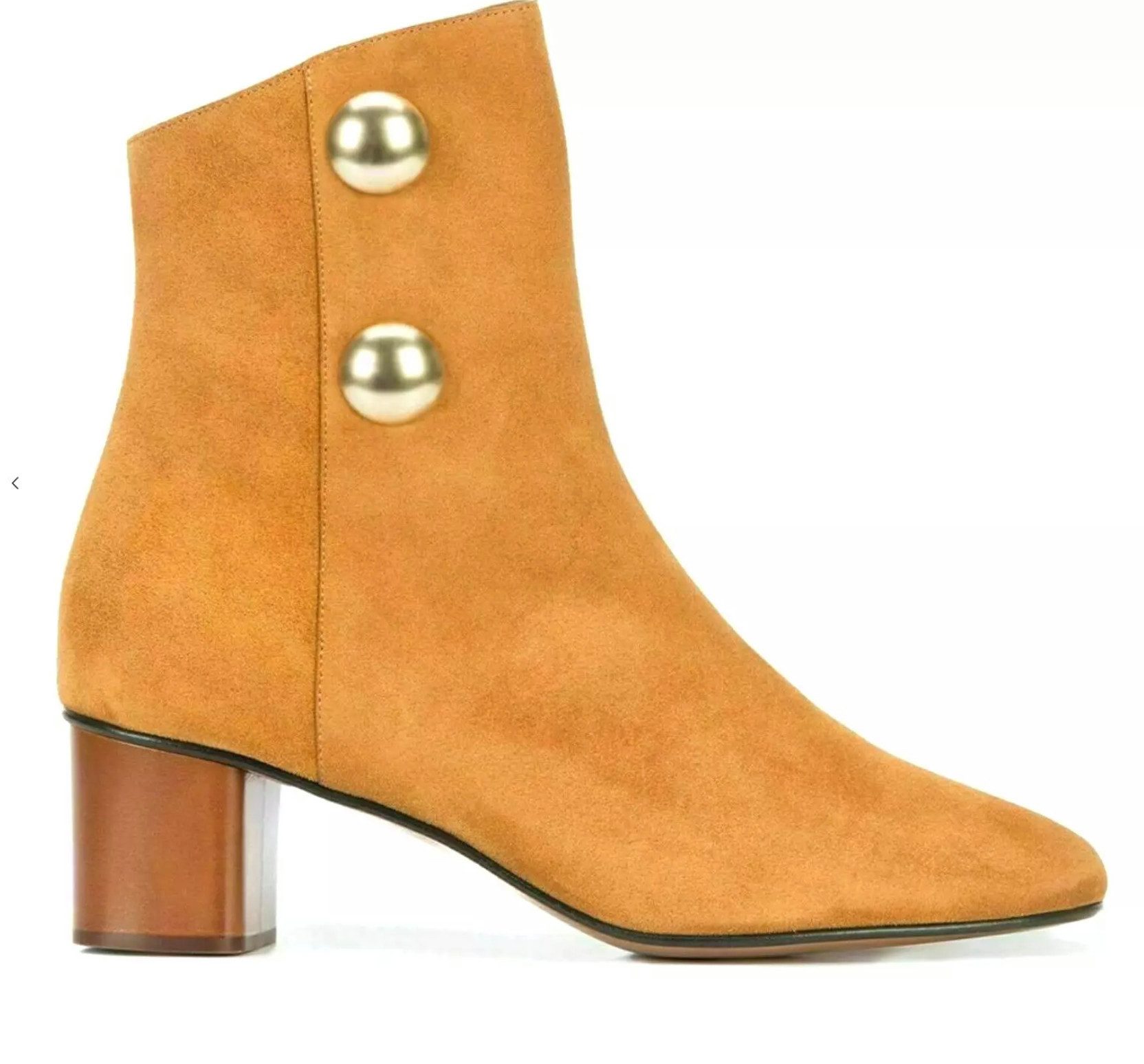 Chloé Orlando Boots Stiefel Suede Schuhe Ankleboots Mischung aus bohemischer Romantik und Pariser Eleganz