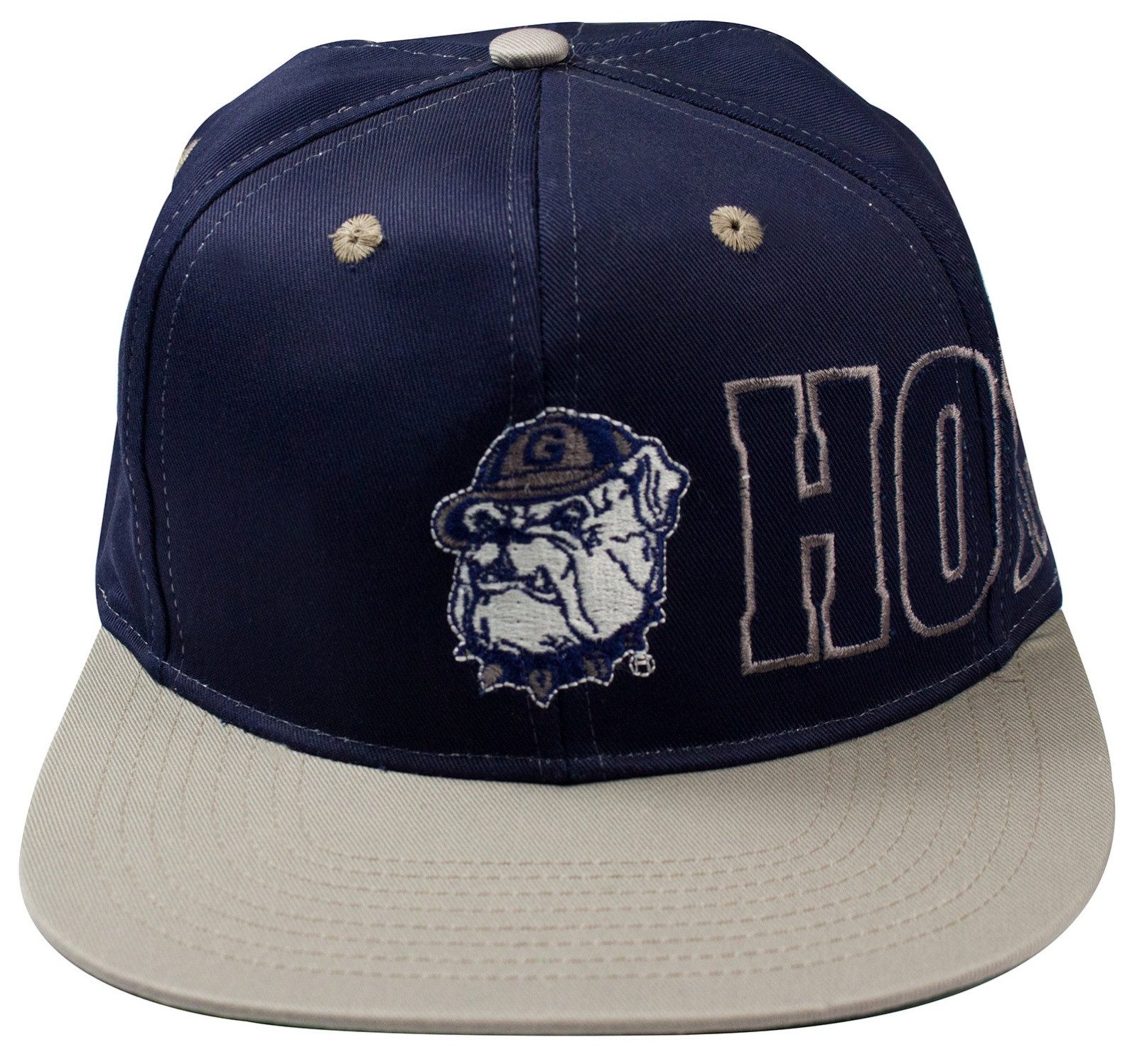 Drew Pearson Baseball Cap Drew Pearson Georgetown Hoyas Sidewall Vintage Snapback Cap NFLCollege Vintage Original, Offilziell lizenziert, Limitierter Bestand