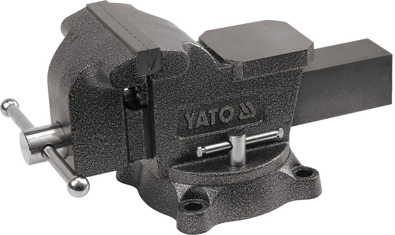 Yato Schraubstock Drehbarer Schlosser-Schraubstock 100 mm