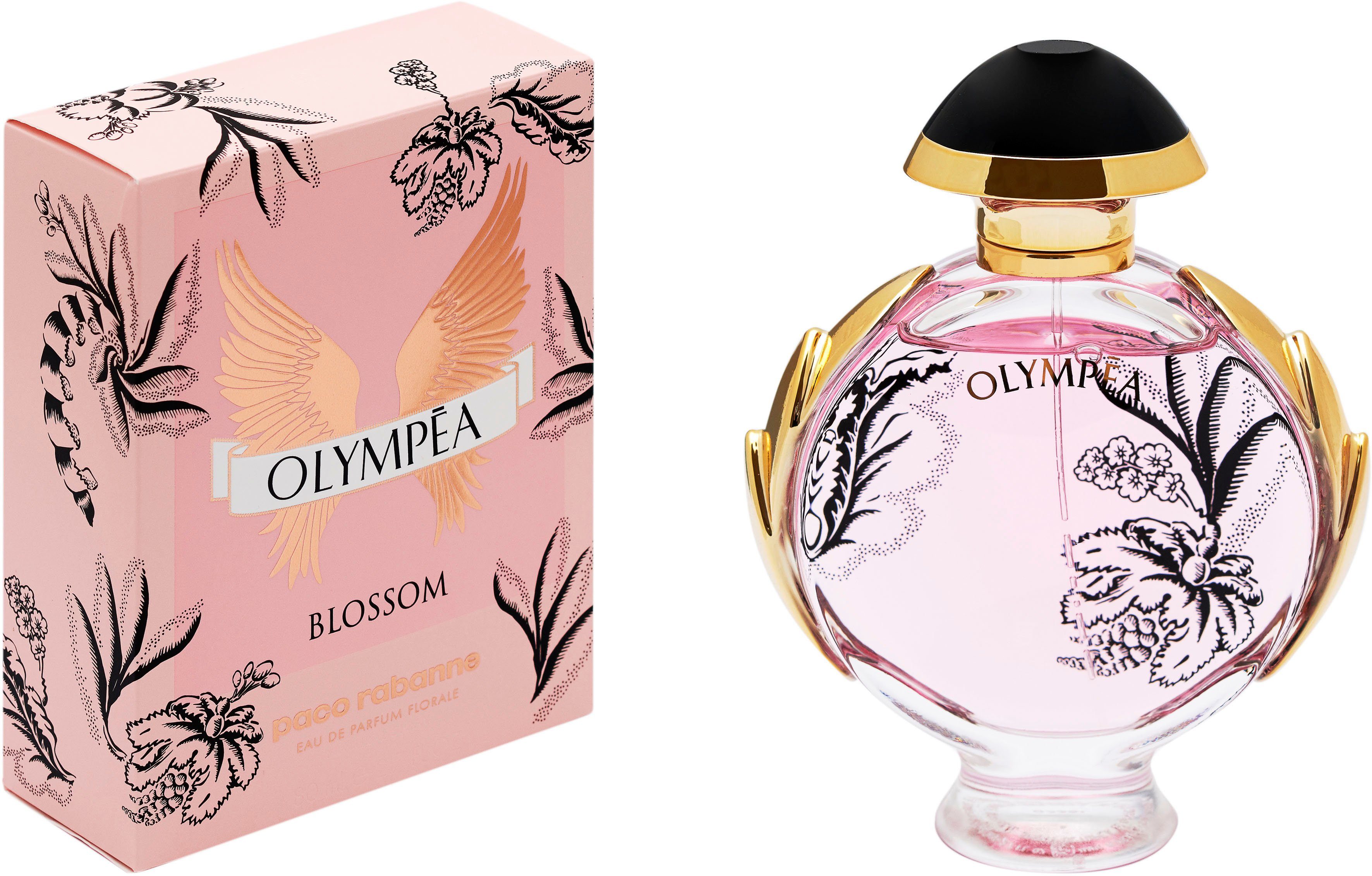 paco rabanne Eau de Parfum Olympéa Blossom, mit edler Verpackung