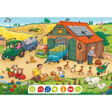 Ravensburger Puzzle tiptoi für kleine Entdecker Bauernhof, Puzzleteile