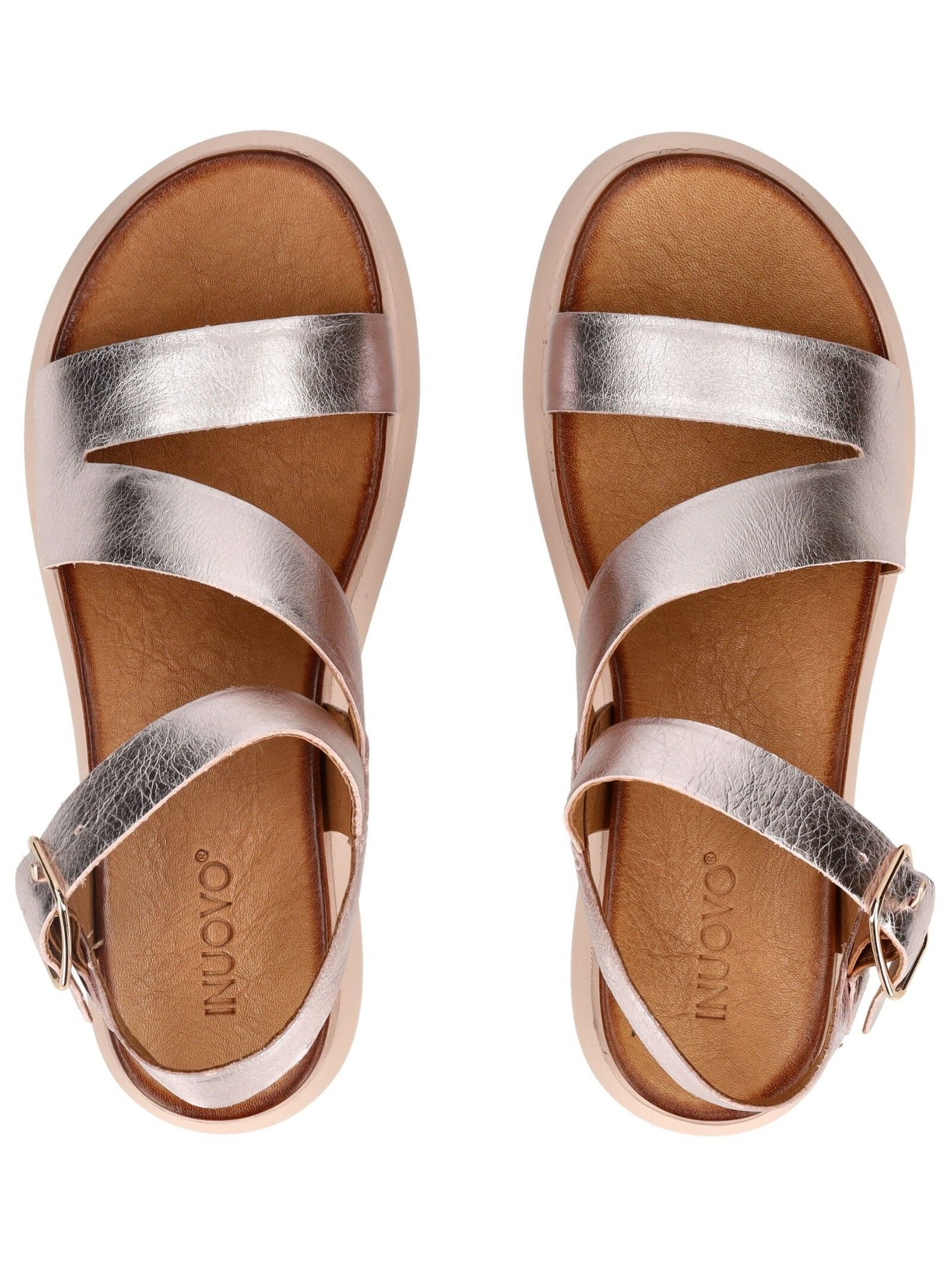 INUOVO INUOVO Sandalen Leder Plateausandaletten