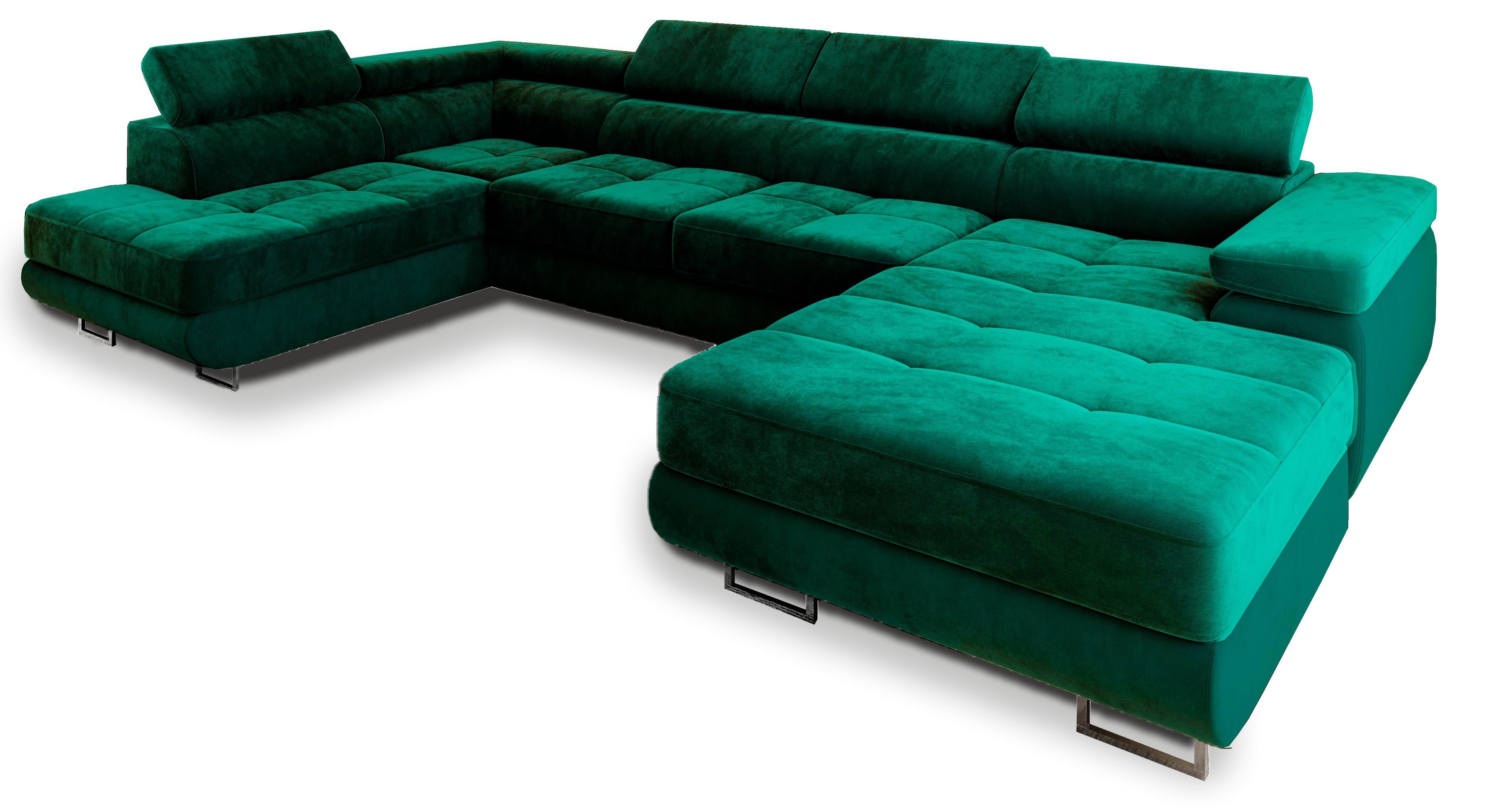 Masseno Ecksofa CASONE mit Schlaffunktion U-Form, günstig online kaufen