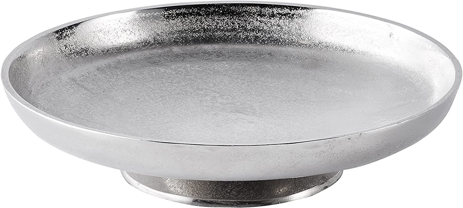 MichaelNoll Dekoschale Schale Dekoration Silber Moderne Dekoschale Metall T günstig online kaufen