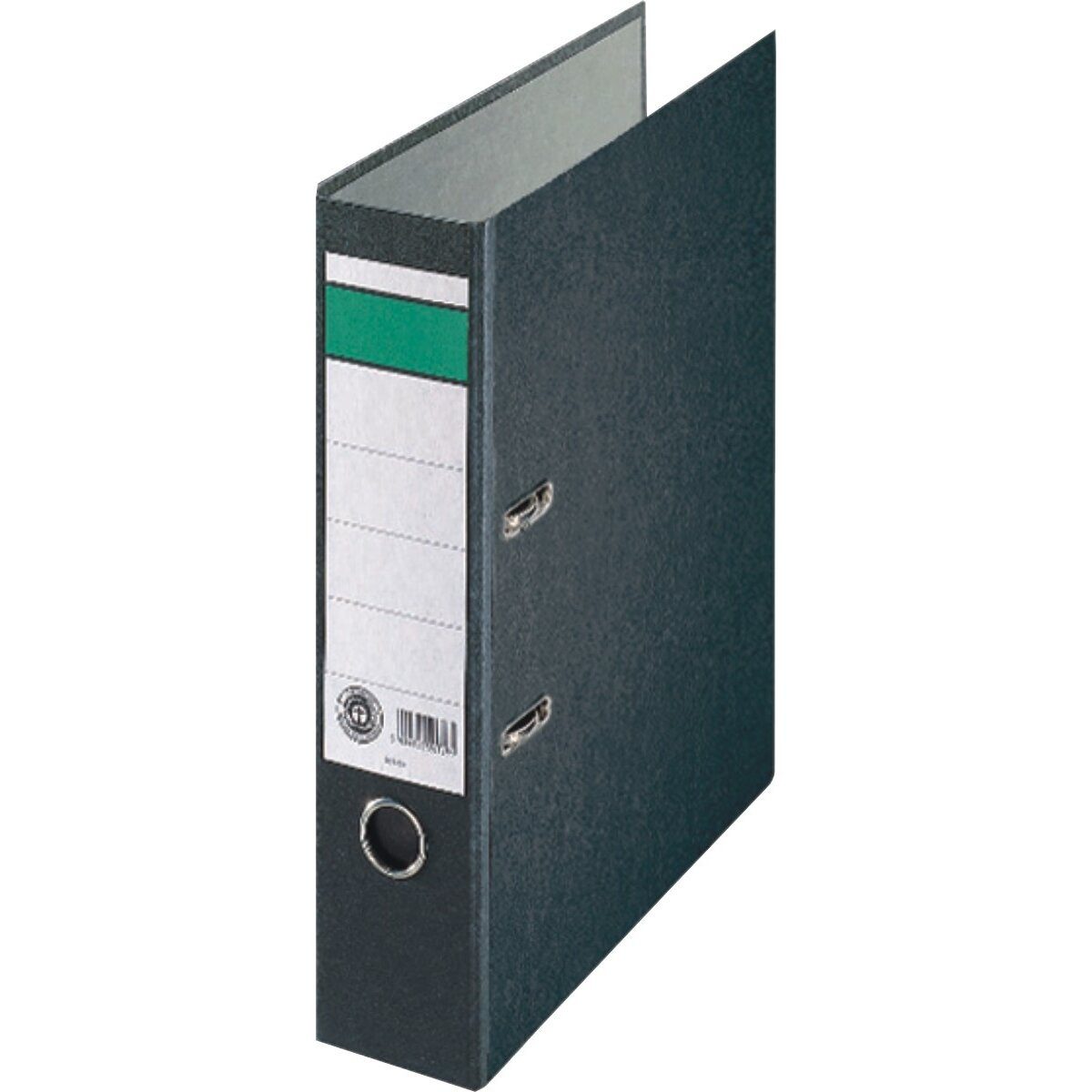 Centra Aktenordner Ordner Wolkenmarmor A4 80mm schwarz – Bild 2 von 2