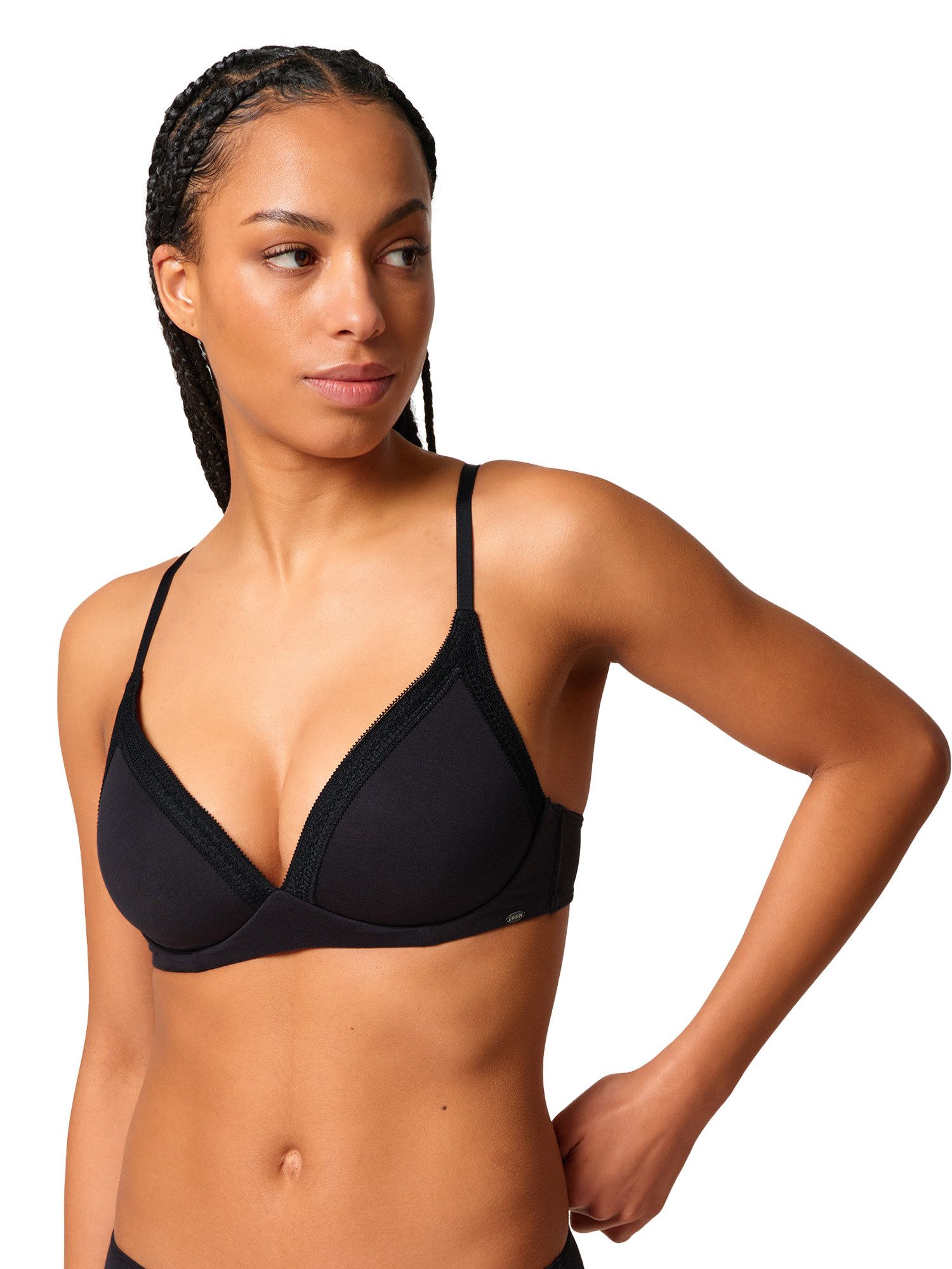 Skiny Schalen-BH Damen Triangel gepaddet Natural Beauty (Stück, 1-tlg) Hakenverschluss im Rücken
