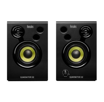 HERCULES DJ Monitor 32 Boxen mit Audiokabel Lautsprecher (Kabelgebunden, 30 W)