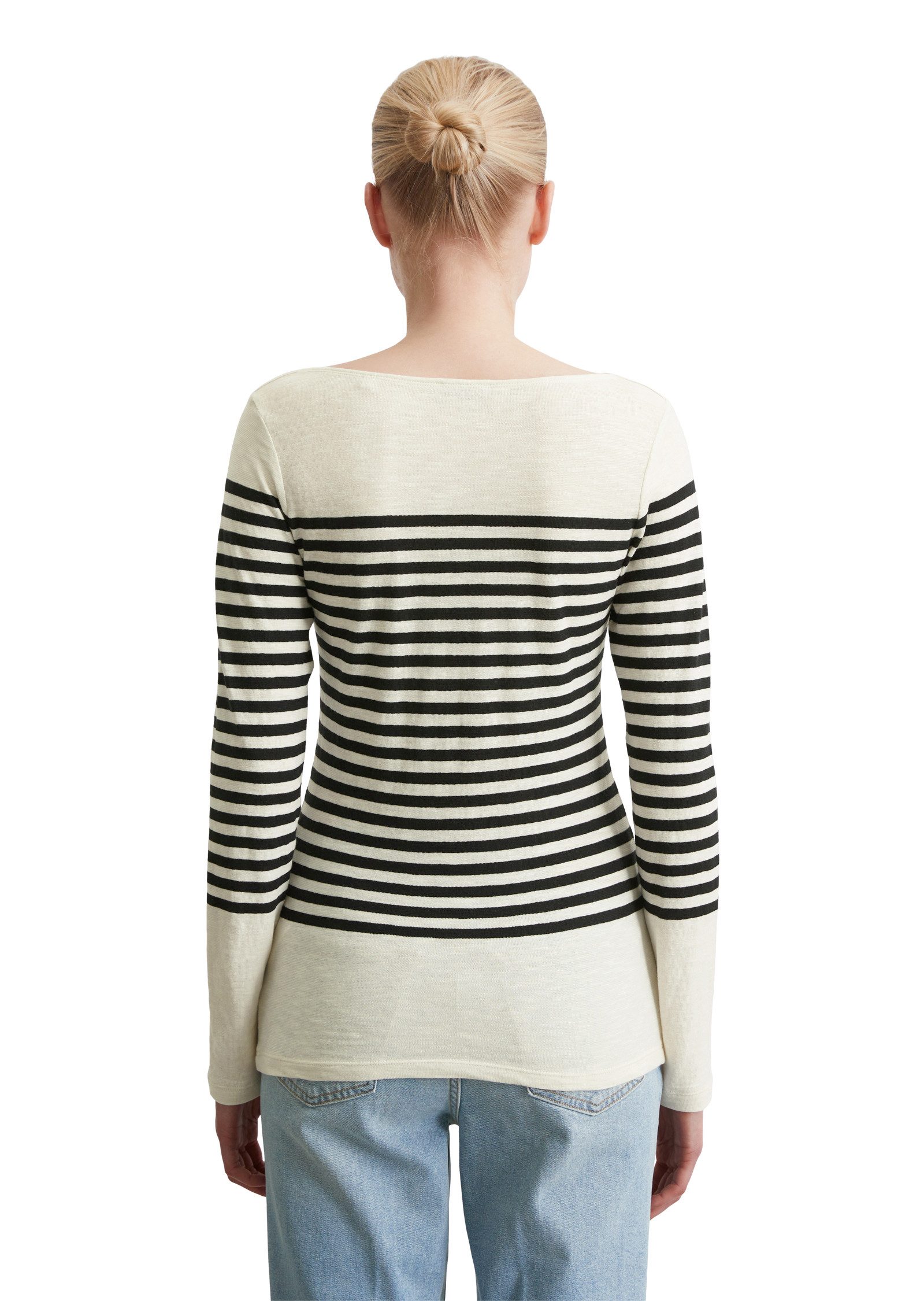 Marc O'Polo Langarmshirt im schönen Streifenmuster günstig online kaufen