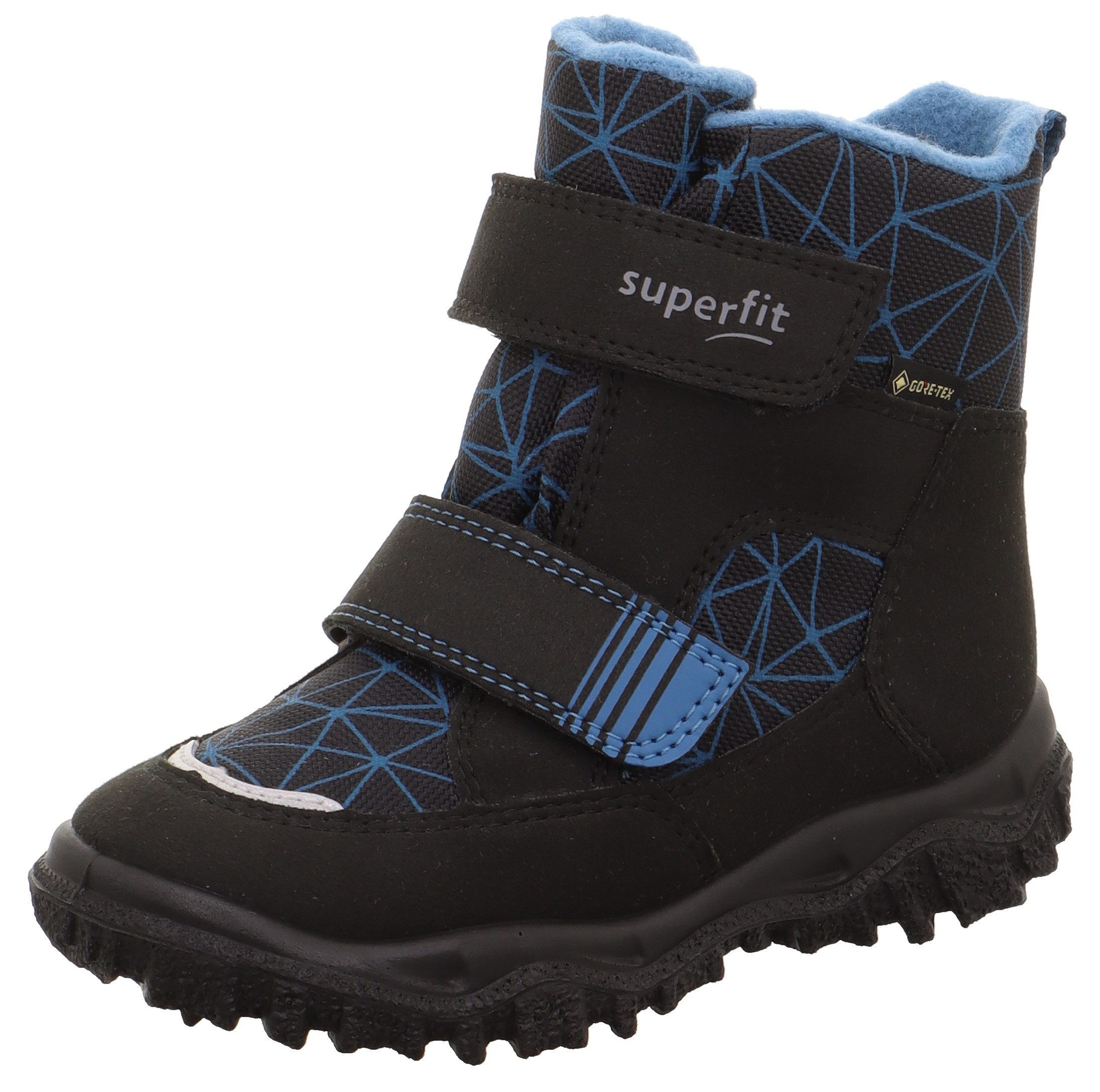 Superfit HUSKY WMS: mittel Klettstiefel Snowboots, Winterstiefel mit GORE TEX-Membran