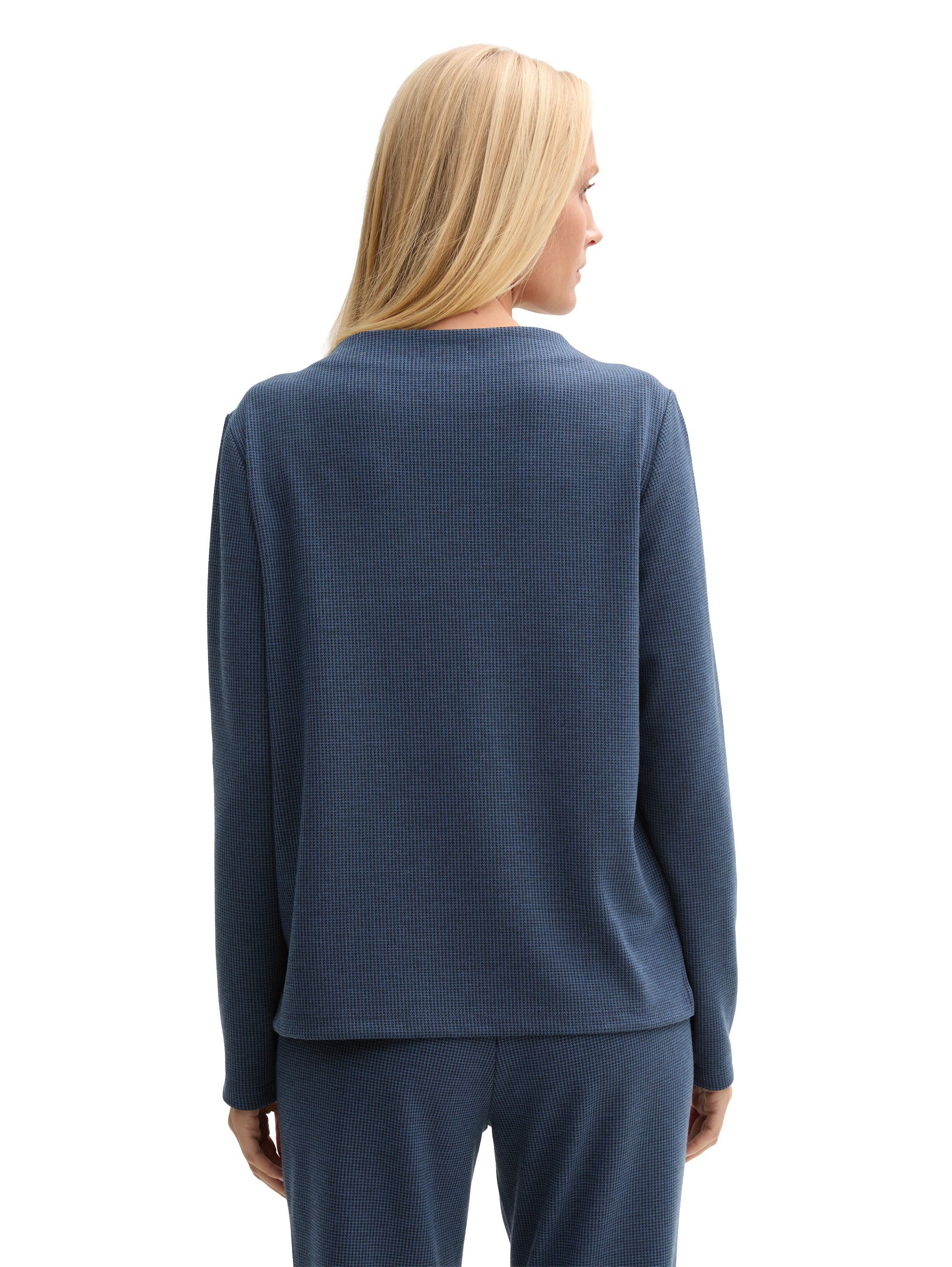 TOM TAILOR Longsweatshirt mit Knöpfen an günstig online kaufen