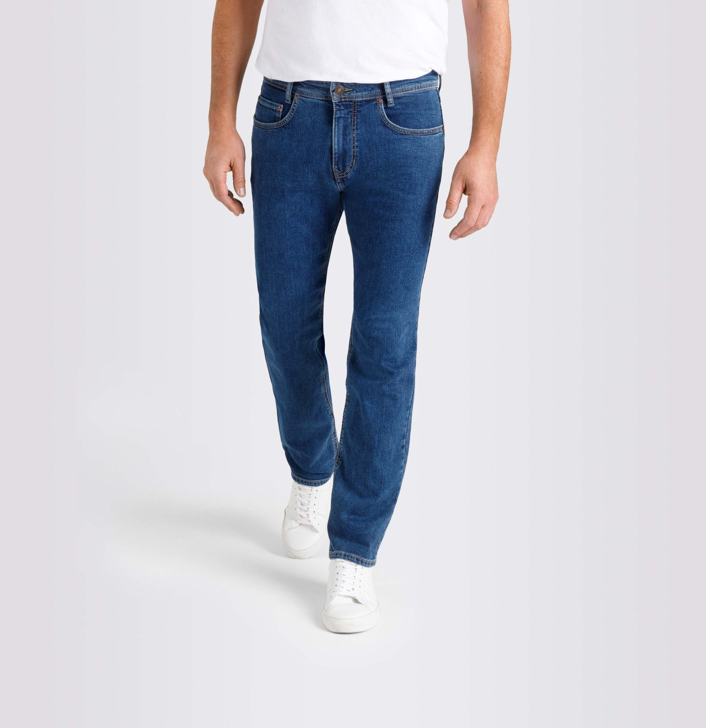 Blau Denim MAC Alpha JEANS Arne, 5-Pocket-Jeans -