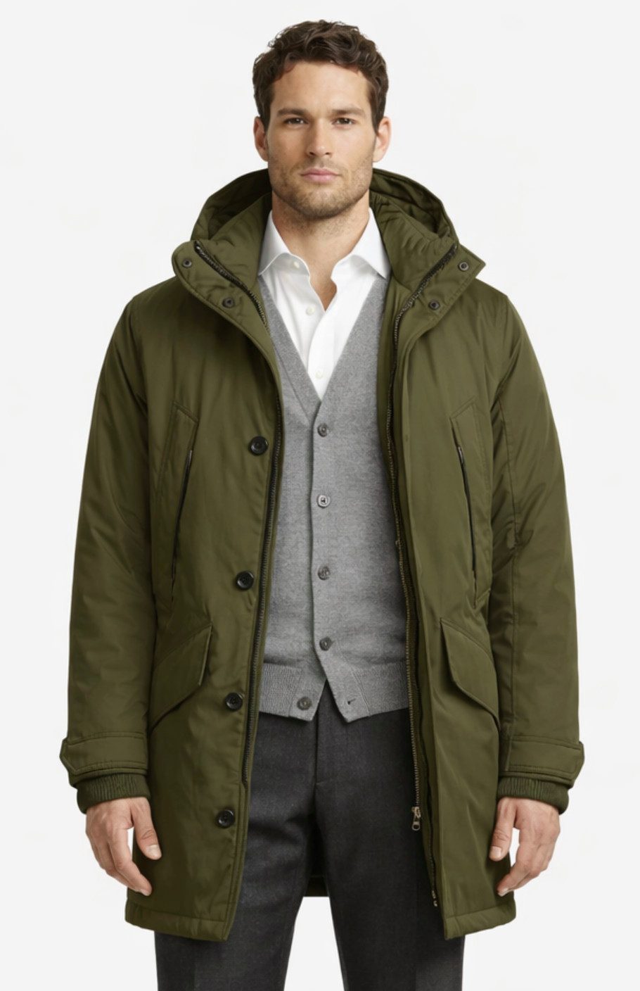 Polo Ralph Lauren Daunenjacke Wasserabweisender Parka W 650g Mantel Parka Enthält 650g Daunen, Wasserabweisender Stoff