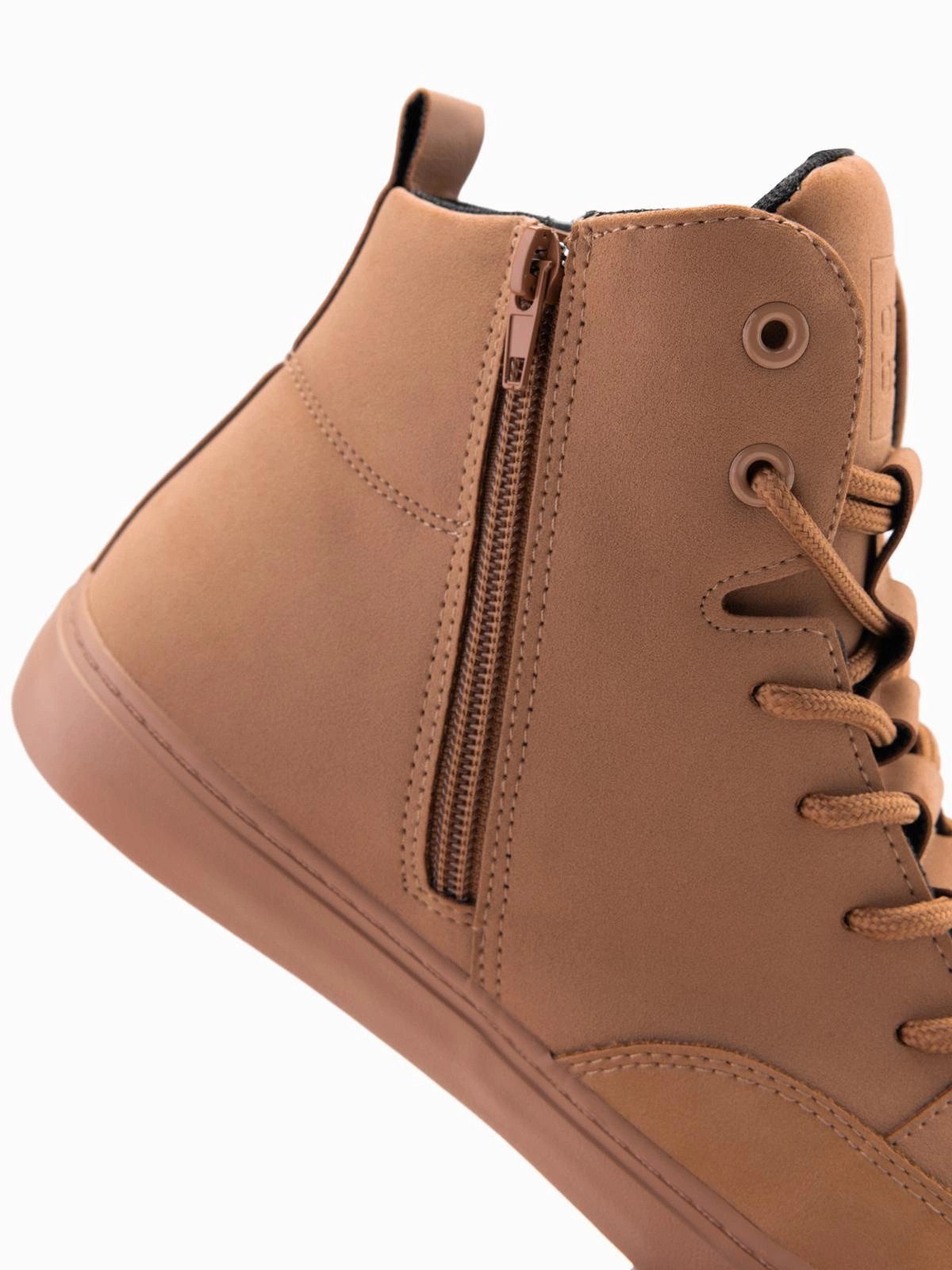OMBRE Herren-Sneaker mit dekorativen Laschen Sneakerboots