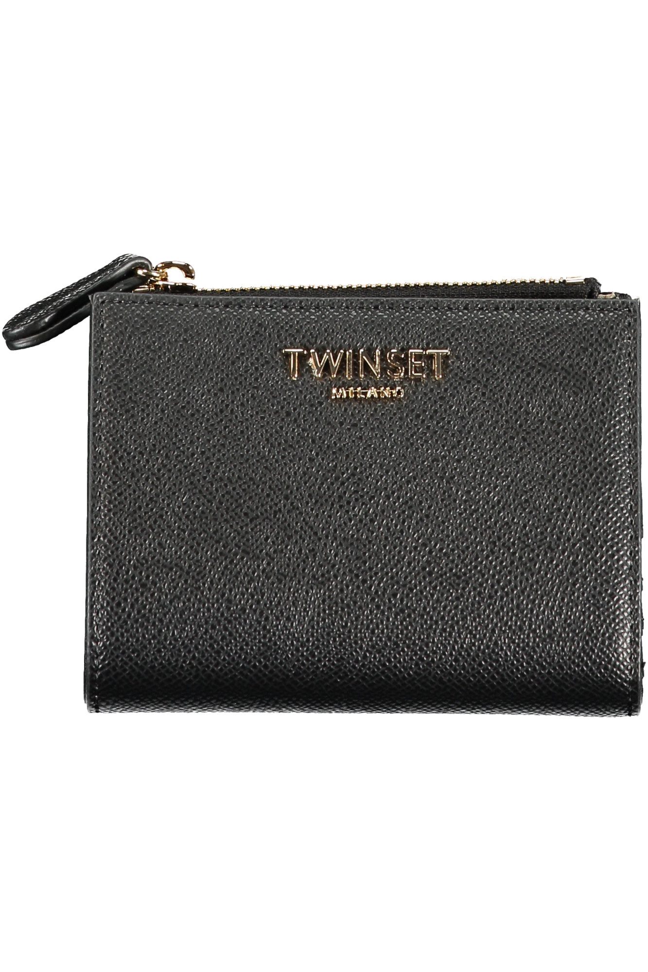 TWINSET Geldbörse, Elegante Damen-Geldbörse Schwarz mit Münzfach & Kartenfächern