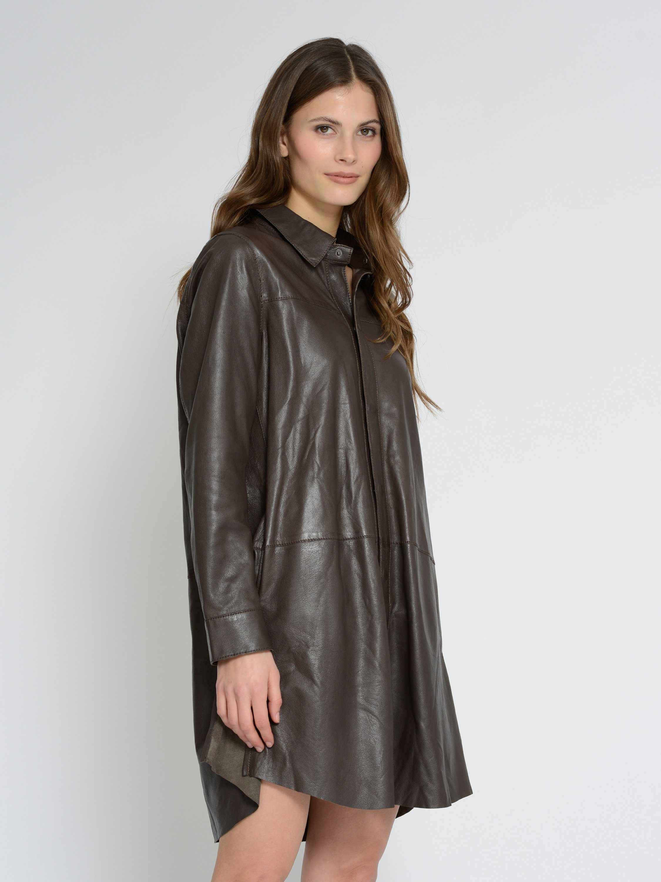 Maze Langjacke 42021101 dark brown