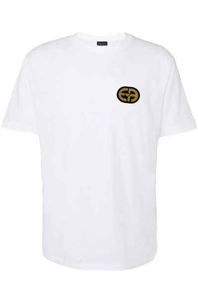 Emporio Armani Kurzarmshirt »Emporio Armani Klassisches T-Shirt« mit Labelpatch auf der Brust