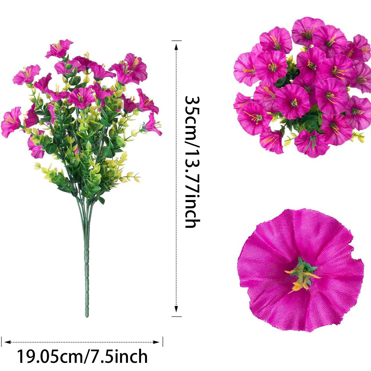 Kunstblumenstrauß Künstliche Blumen Balkon Kunstblumen Outdoor günstig online kaufen