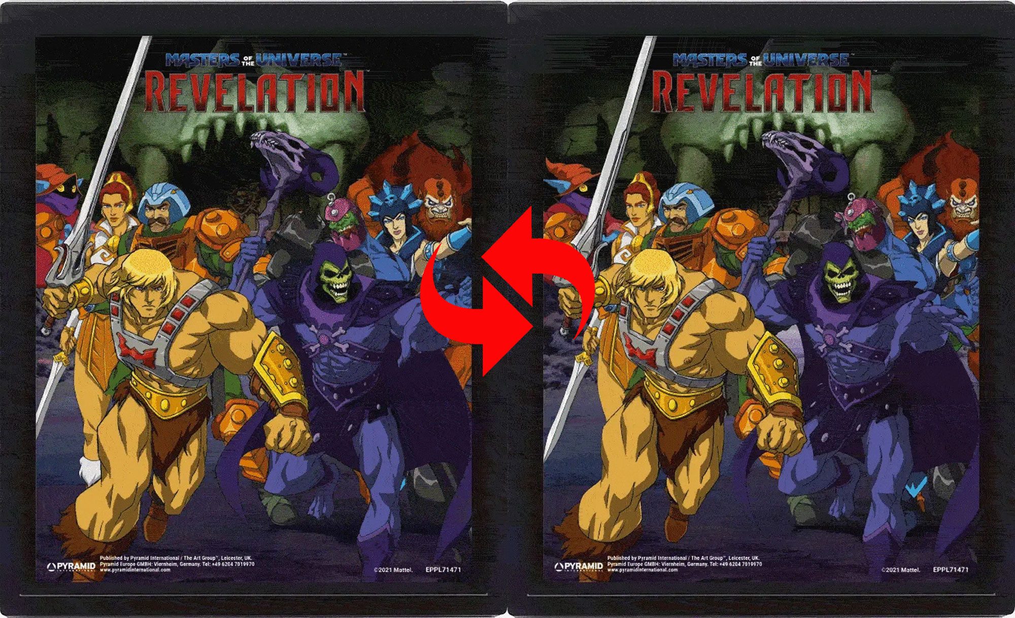 Poster Masters of Universe - 3D Poster A4 - Revelation