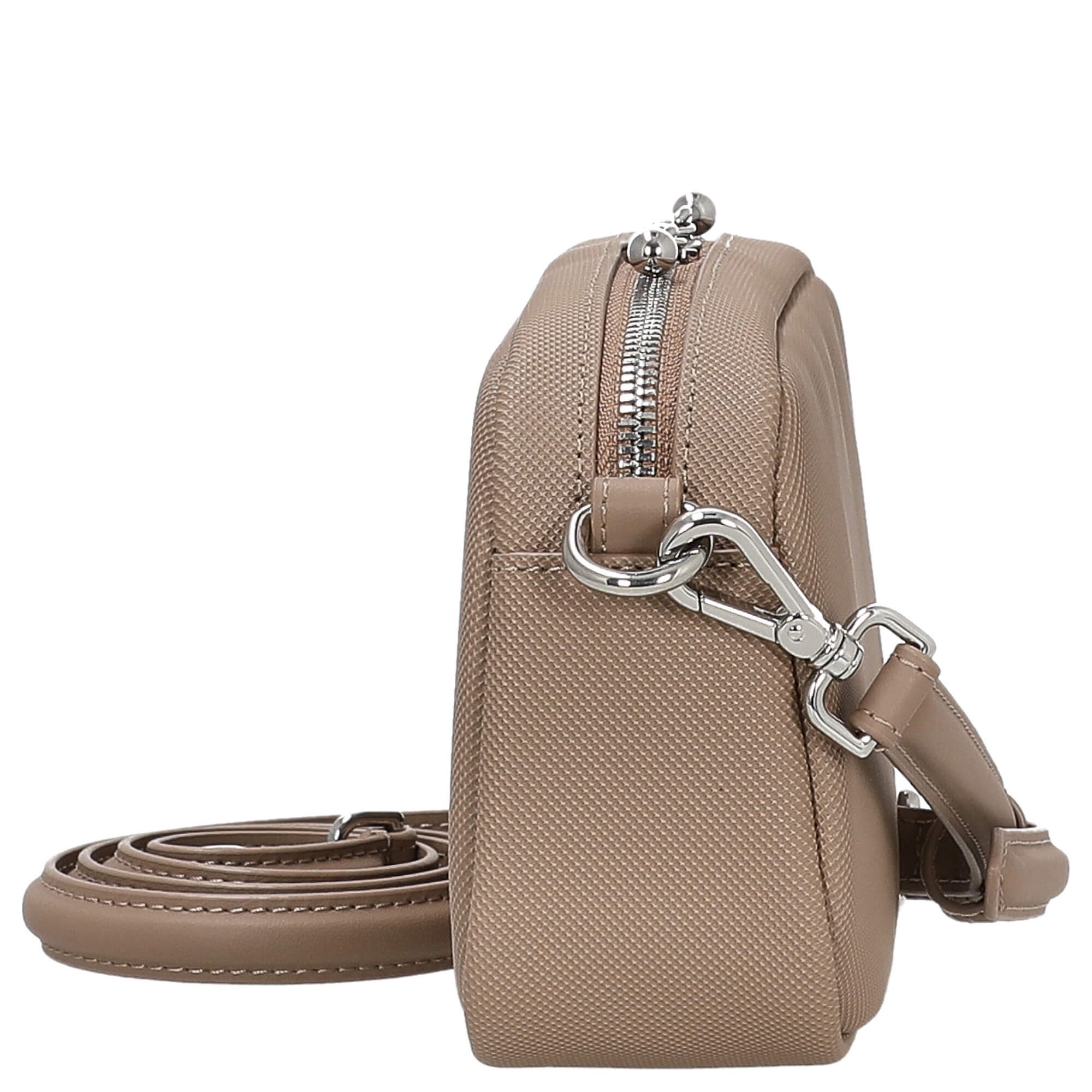 Lacoste Umhängetasche Daily City - Umhängetasche 20 cm (taupe)