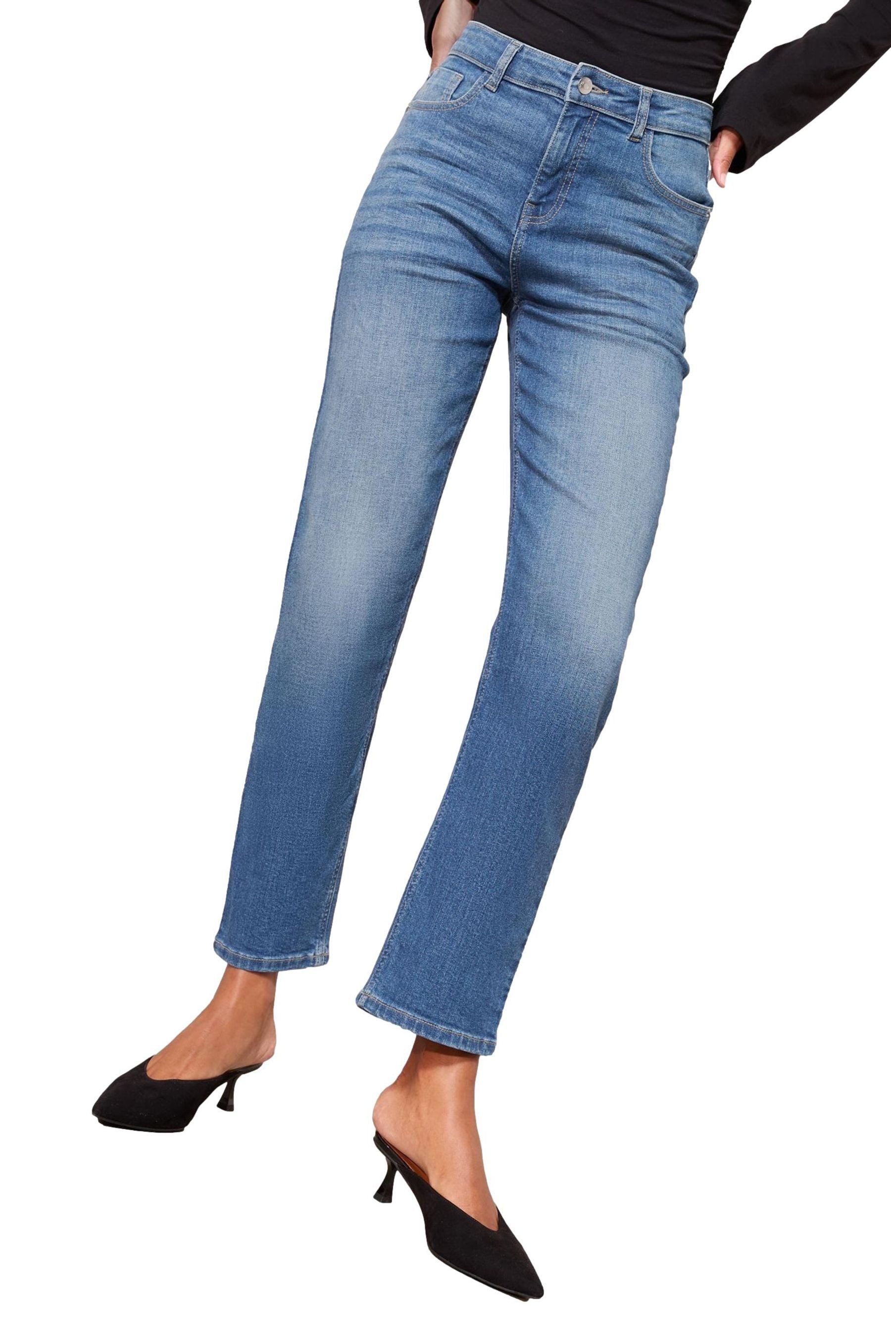 Gerade Jeans Friends Like These Jeans mit geradem Beinschnitt