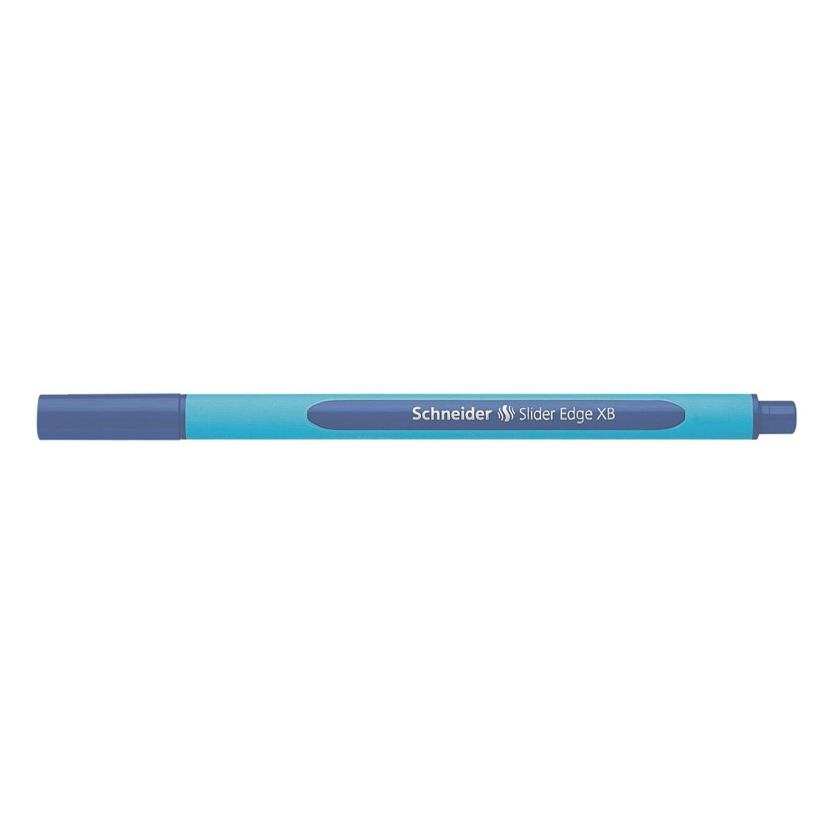 Kugelschreiber 1522, blau Kappe, Strichbreite: mm mit (XB) Edge Schneider XB 0,7 Slider
