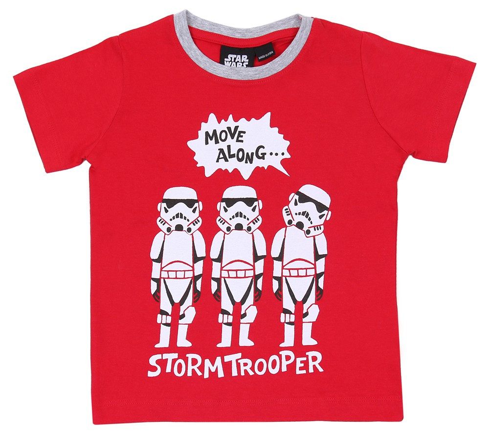 Sarcia.eu Pyjama Rotes Pyjama STAR WARS DISNEY 5-6 Jahre