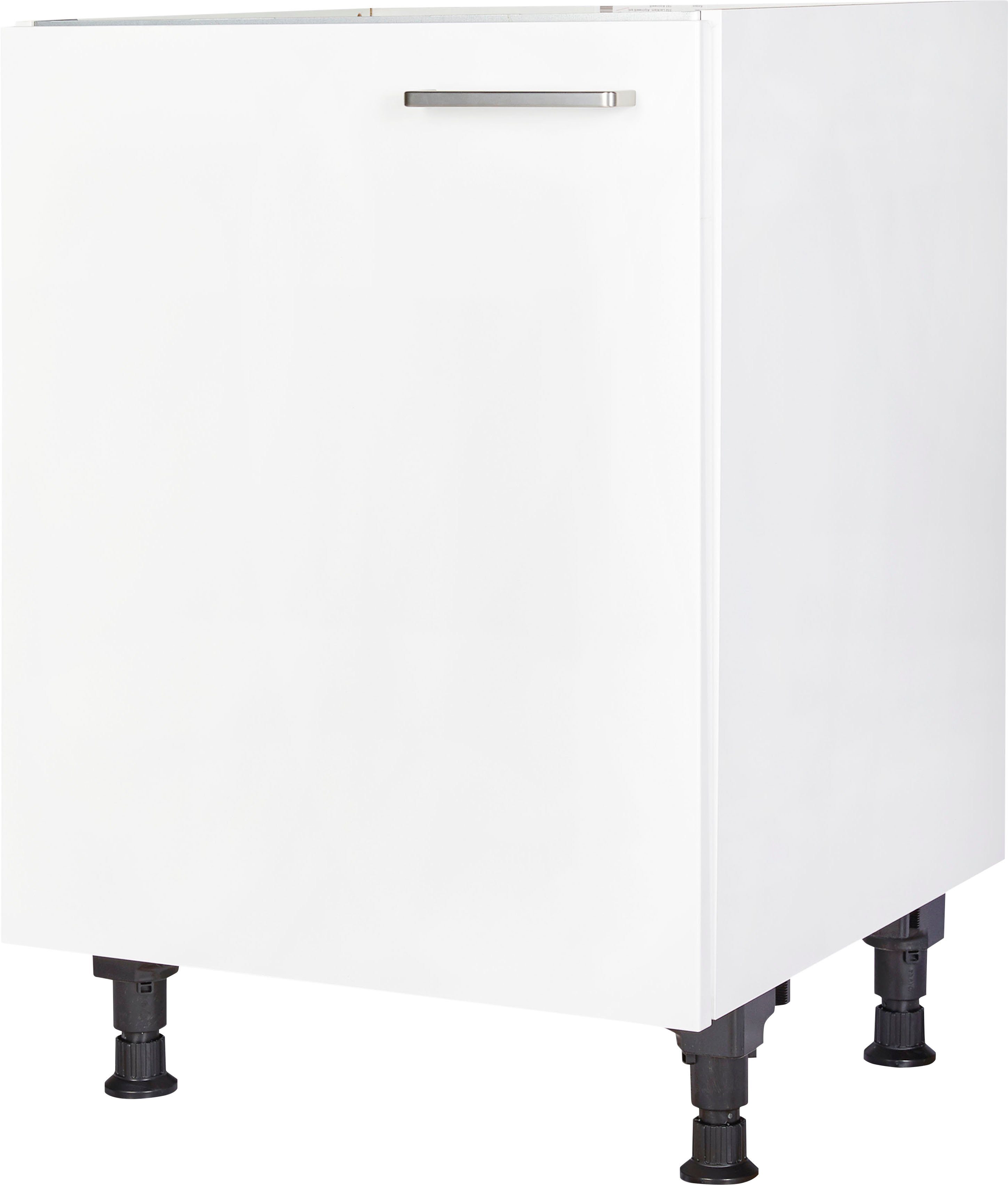 nobilia® Spülenschrank "Touch", Ausrichtung wählbar, vormontiert, in den Breiten 45 und 60 cm, mit höhenverstellbaren Sockelfüßen
