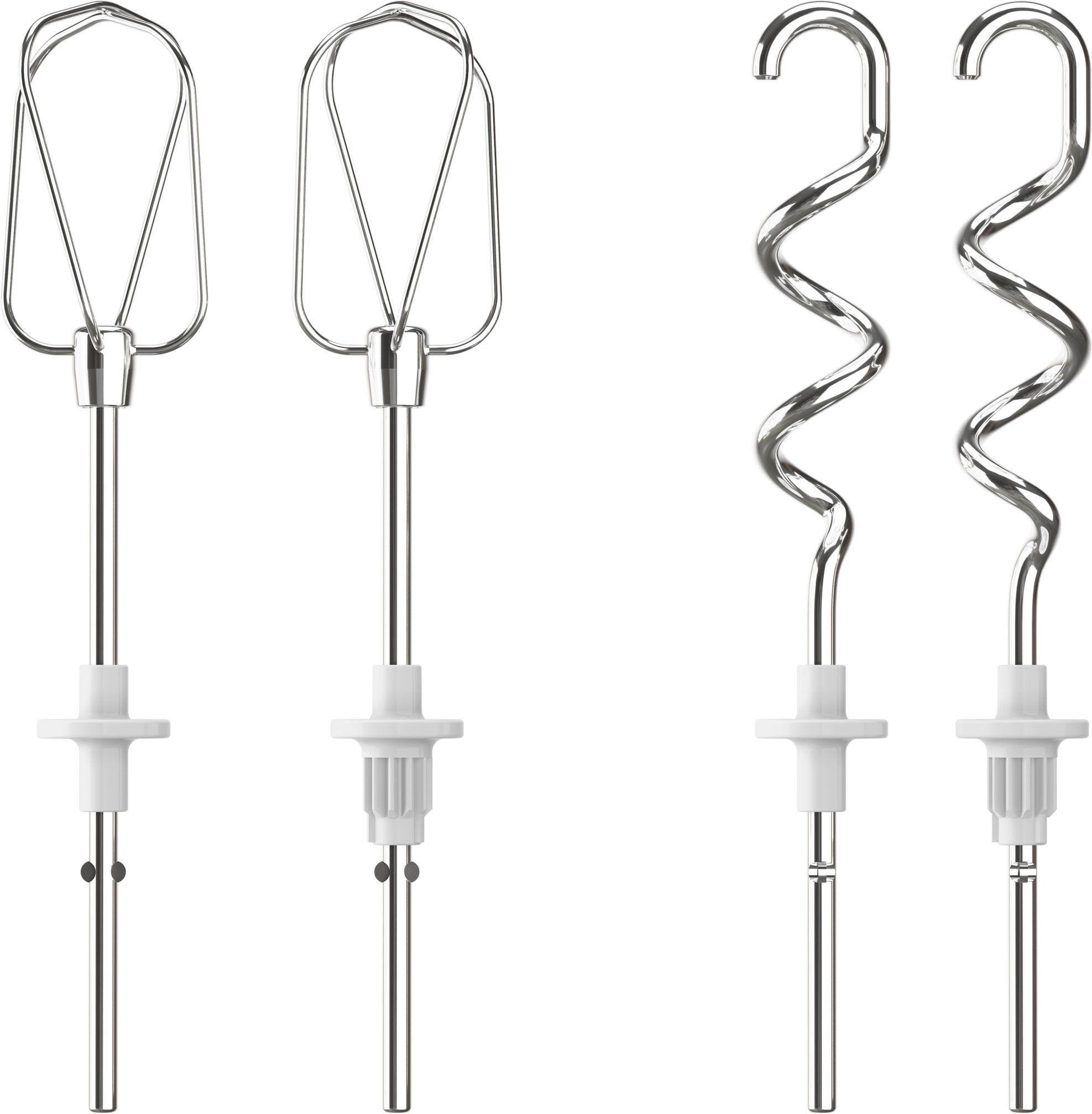 Krups Handmixer 3 MIX 7000, 500 W, Turbo-& Auswurftaste, Schneebesen & Knethaken aus Edelstahl, F60814