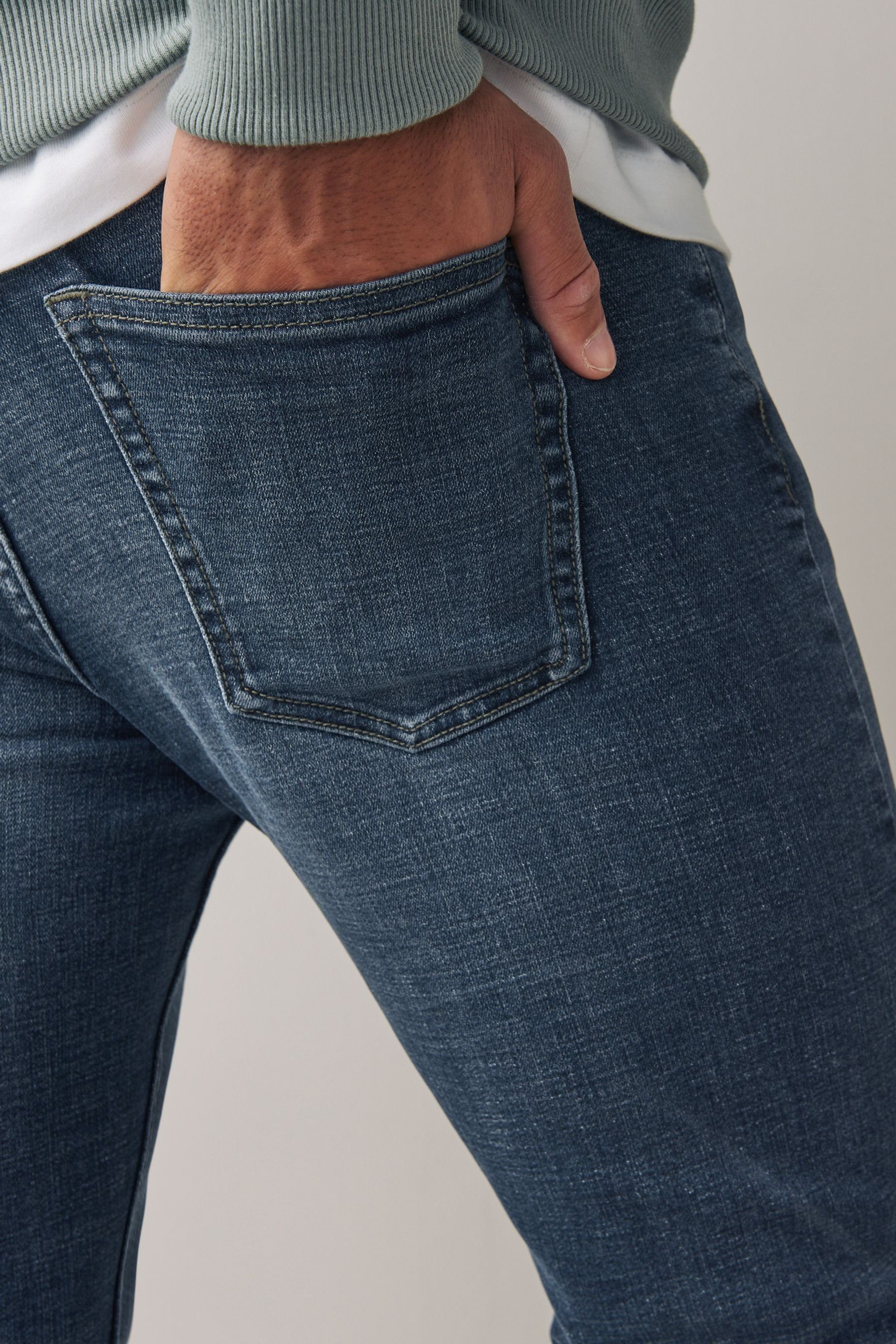 Next Skinny-fit-Jeans Blue (1-tlg)