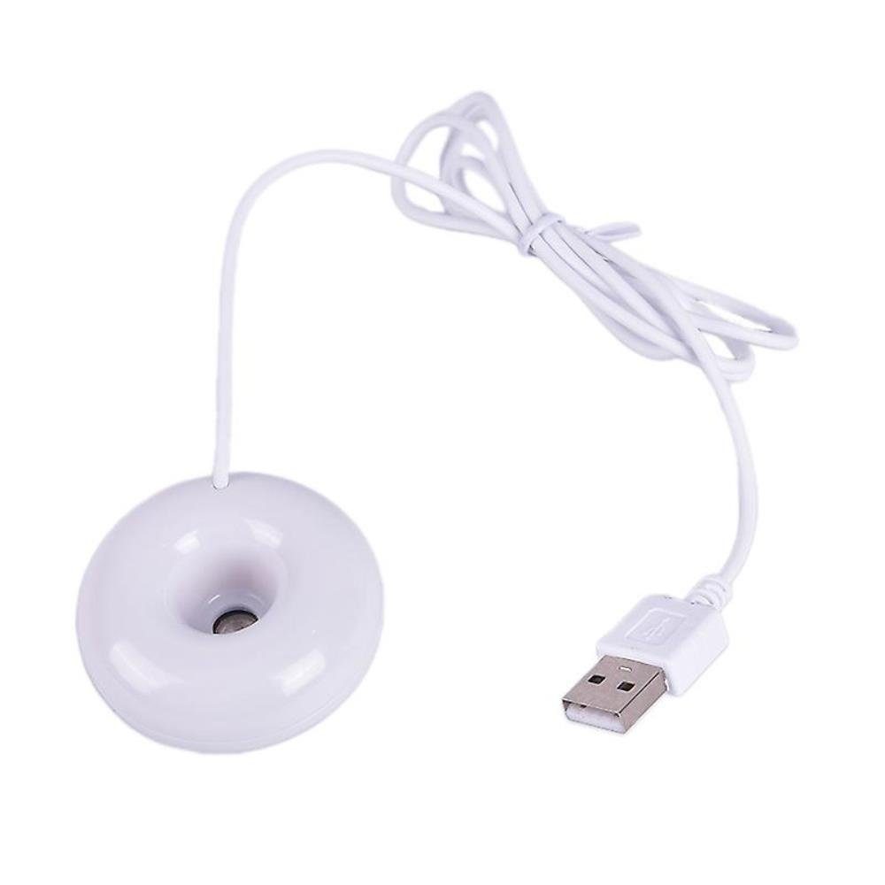 USB Mini Luftbefeuchter Aroma Diffuser Ultraschall-Vernebler Air Humidifier Weiß 