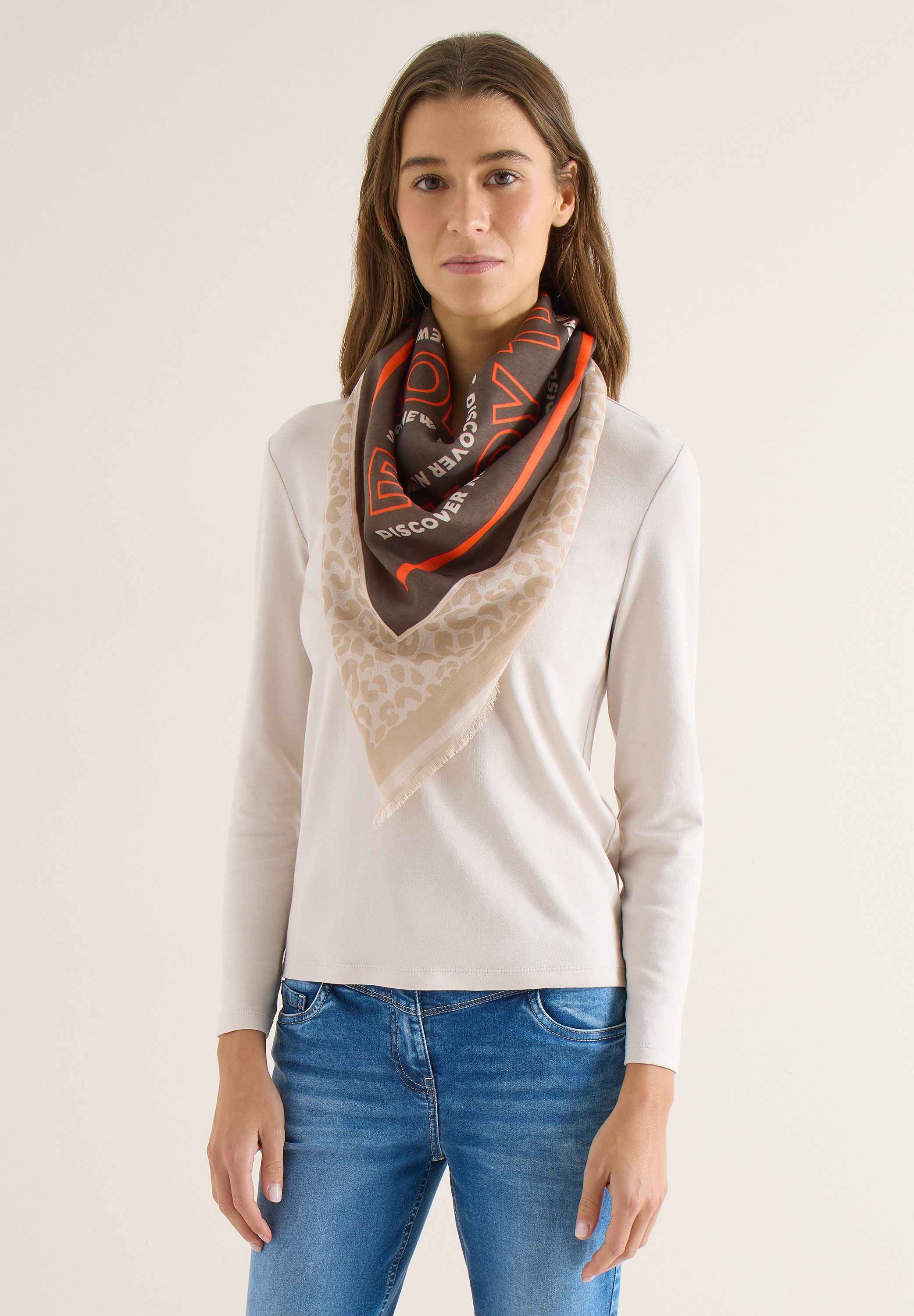 CECIL Halstuch, mit buntem Muster