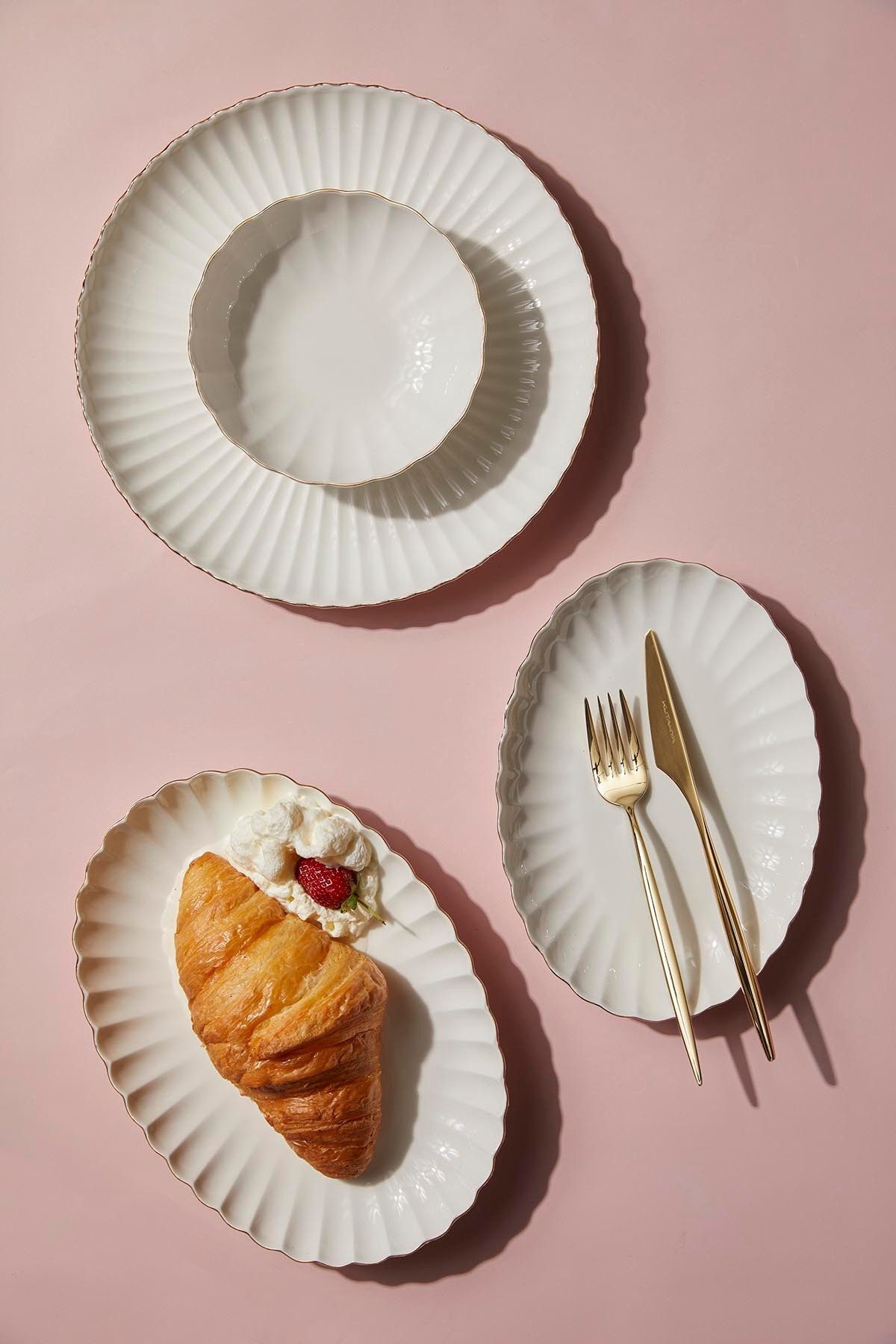 Hermia Concept Teller-Set 100% PORCELAIN P9867 (27-tlg)