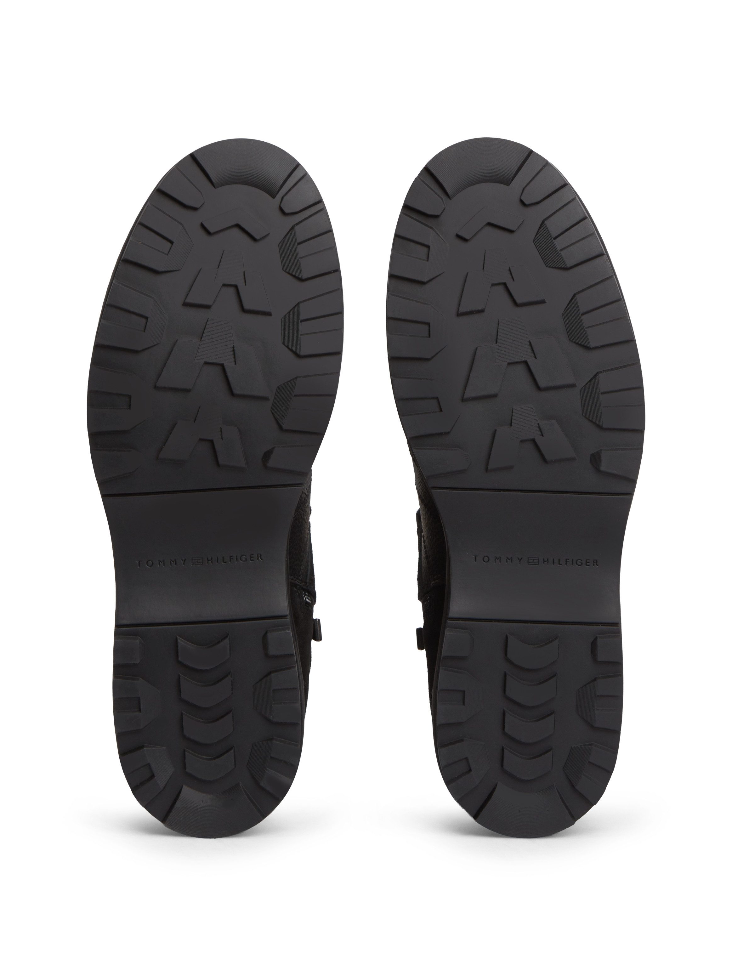 Tommy Hilfiger CORPORATE OUTDOOR WARM LTH BOOT Schnürboots Schnürstiefelette mit weich gepolstertem Schaftrand – Bild 3 von 5