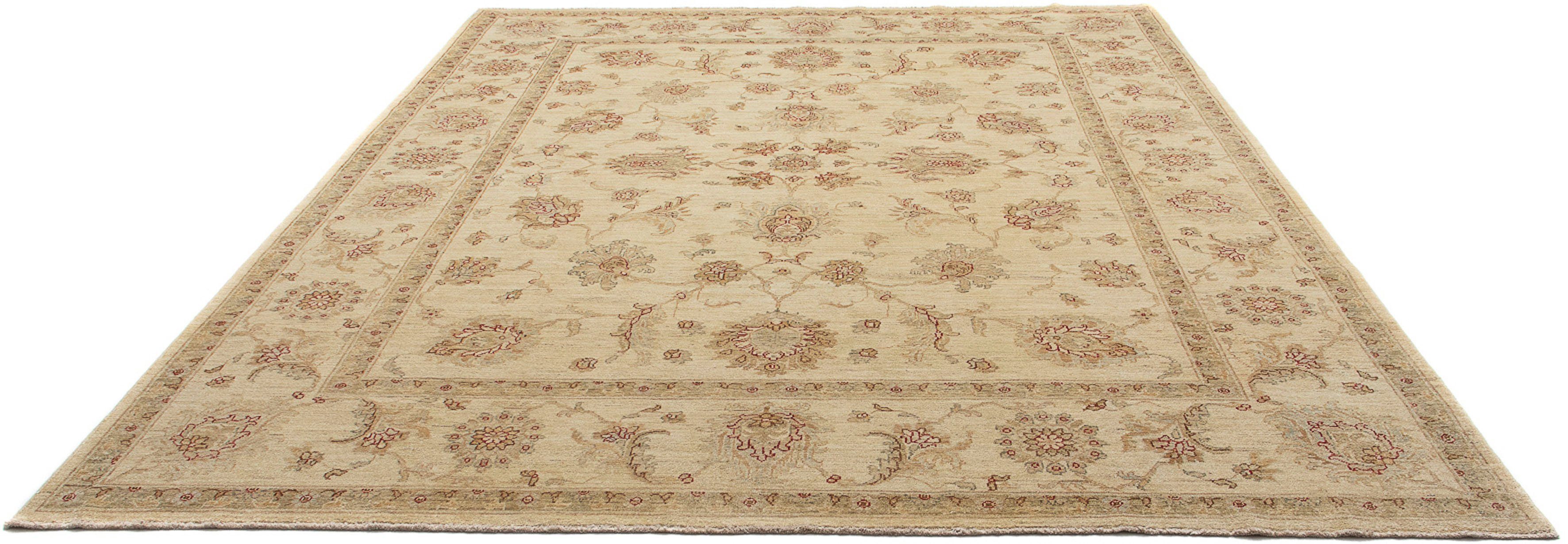 Orientteppich Ziegler - 315 x 246 cm - hellbraun, morgenland, rechteckig, Höhe: 6 mm, Wohnzimmer, Handgeknüpft, Einzelstück mit Zertifikat