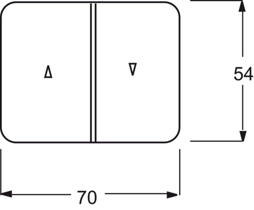 Abdeckrahmen Wippe JA-21 Busch-Jaeger 1785 Busch-Jaeger brz