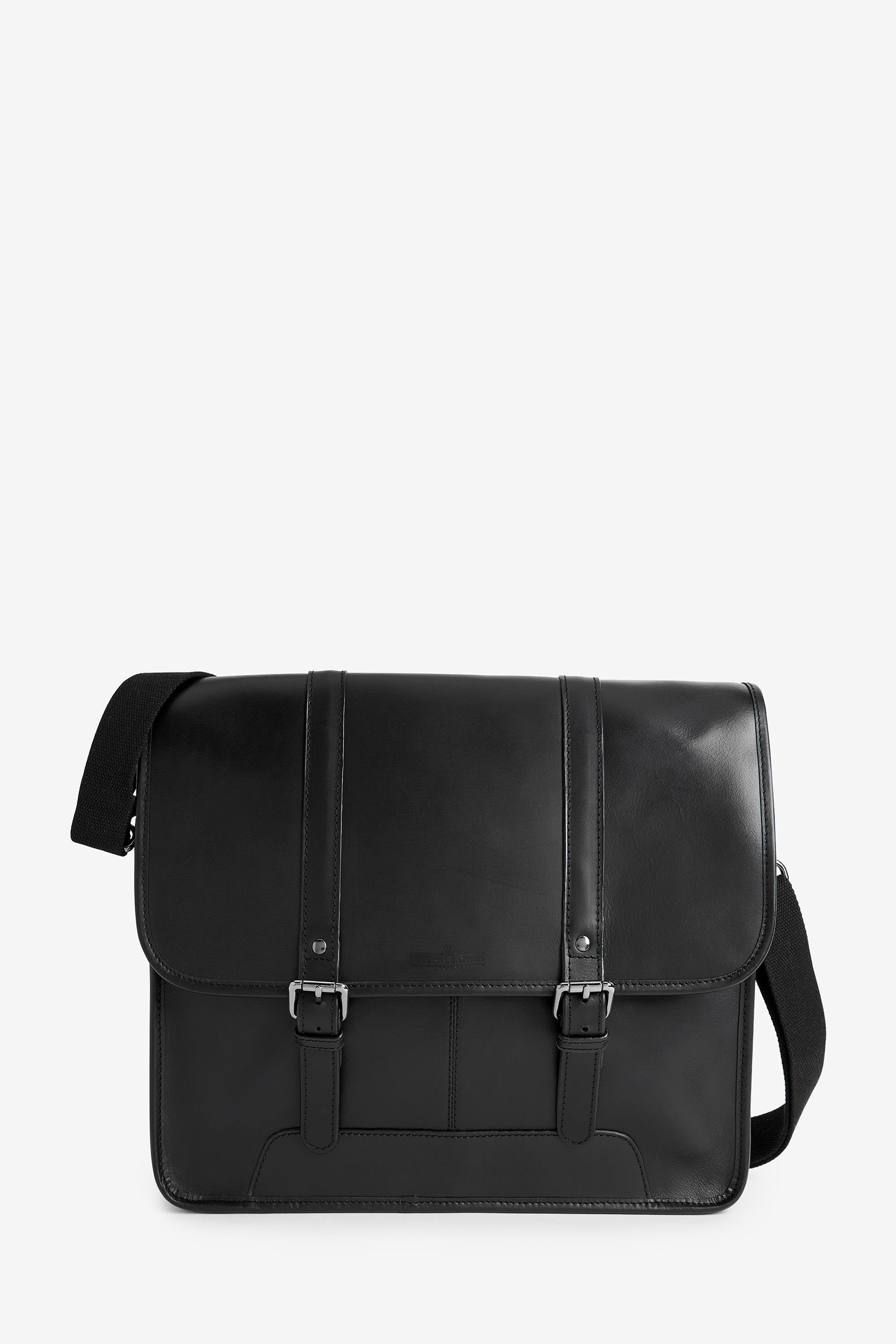 Bag (1-tlg) Next Umhängetasche Hell Black Leather For Messenger