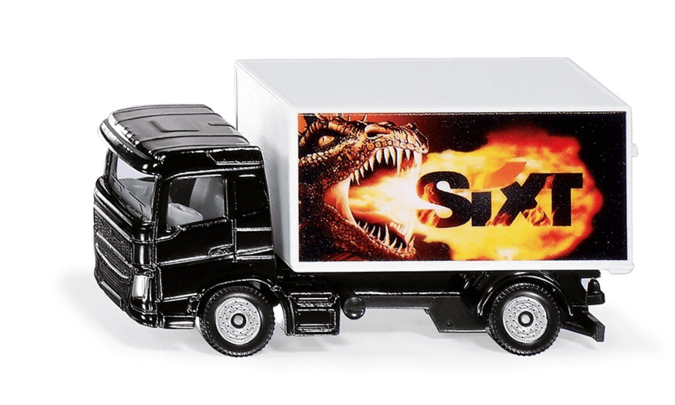 Modellauto LKW mit Kofferaufbau Sixt